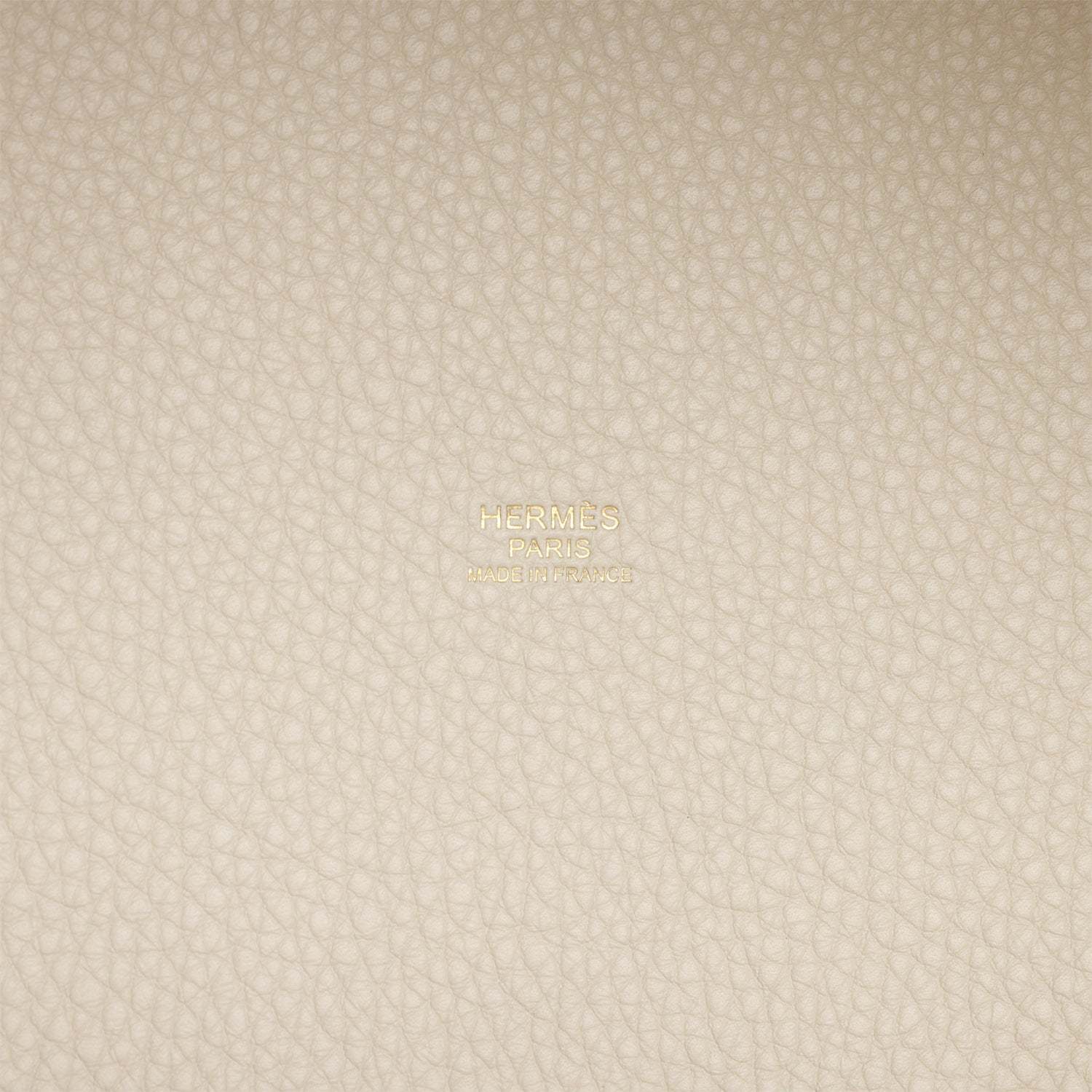 H Picotin Lock 22 Beton Clemence Gold Hardware