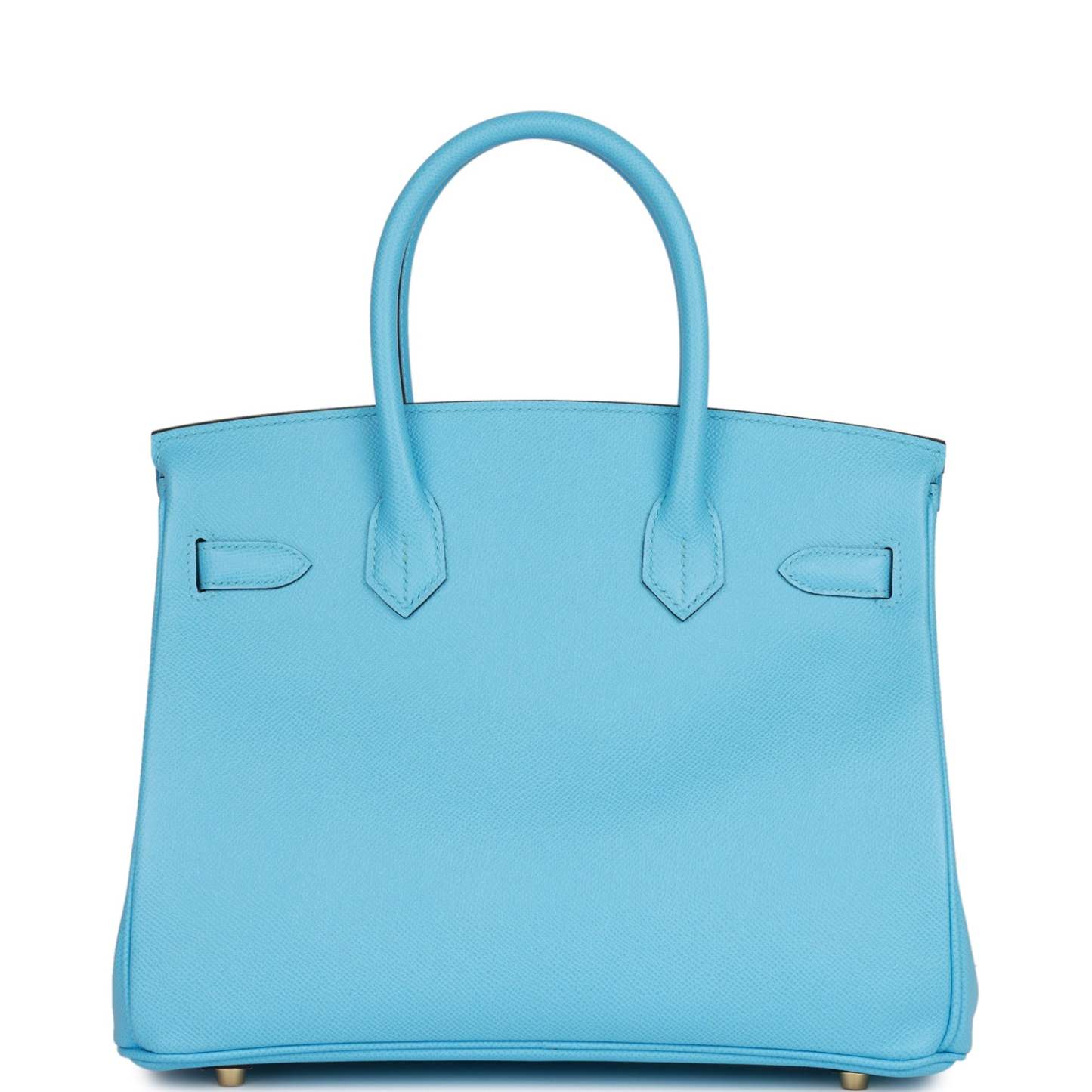 H Birkin 30 Celeste Epsom Gold Hardware