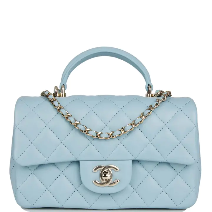 cc-mini-rectangular-flap-with-top-handle-blue-lambskin-light-gold-hardware-9985