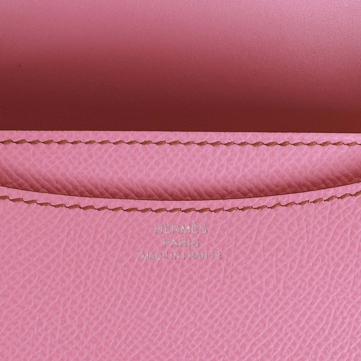 H Constance 18 Bubblegum Epsom Palladium Hardware