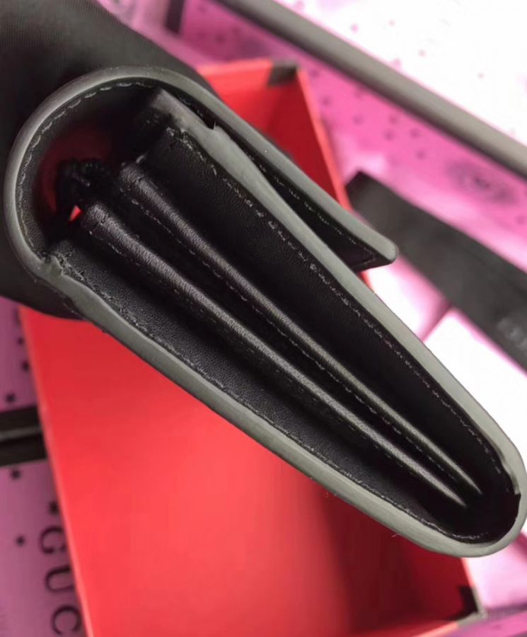 GG Sylvie leather continental wallet 476084