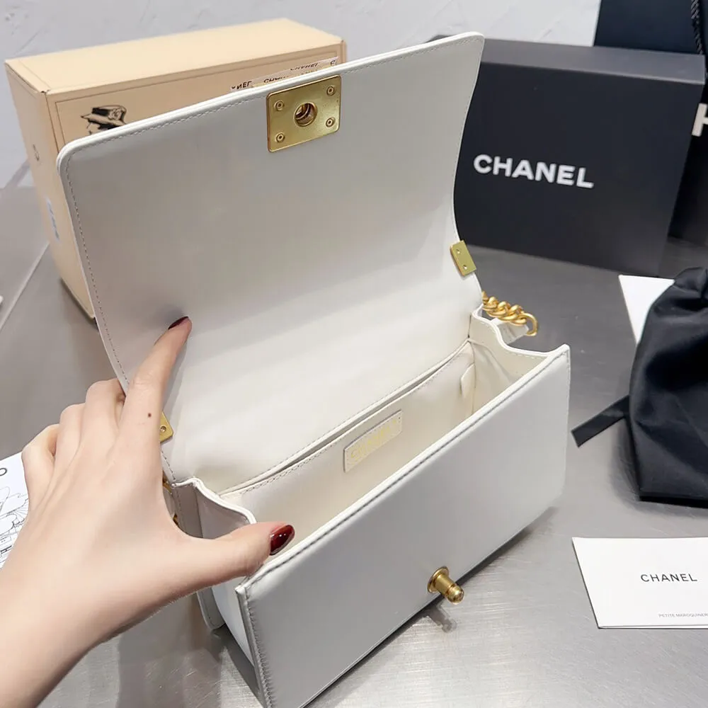 CHEVRON BOY CC HANDBAG