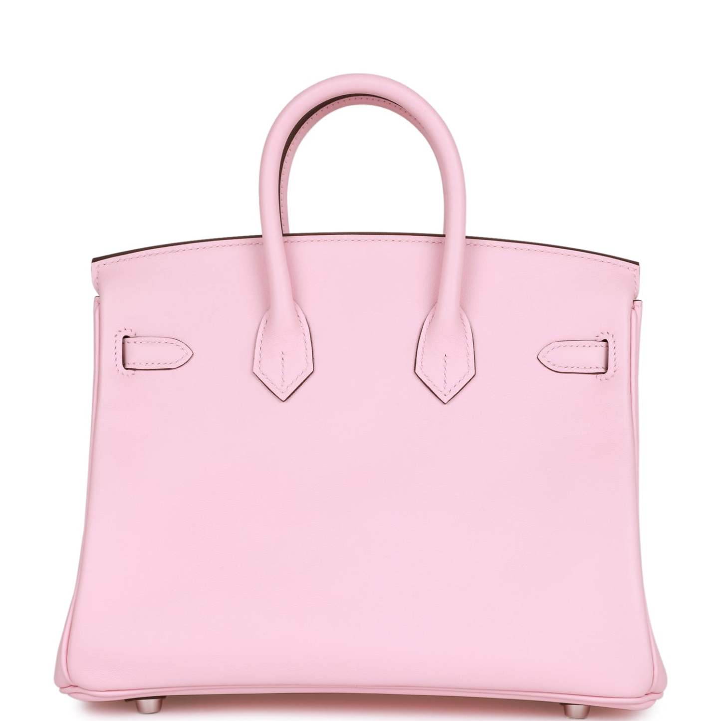 H Birkin 25 Rose Sakura Swift Palladium Hardware