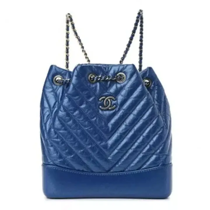 cc-iridescent-aged-calfskin-chevron-quilted-small-gabrielle-backpack-blue-9202