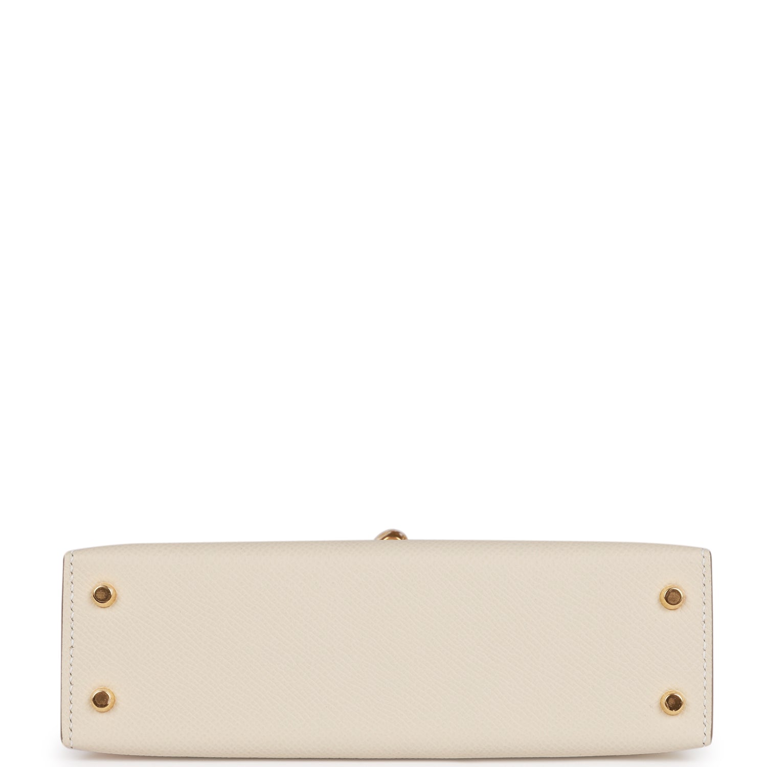 H Kelly Sellier 20 Craie Epsom Gold Hardware