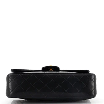 CC Vintage Classic Double Flap Bag Quilted Lambskin Medium