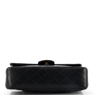 CC Vintage Classic Double Flap Bag Quilted Lambskin Medium