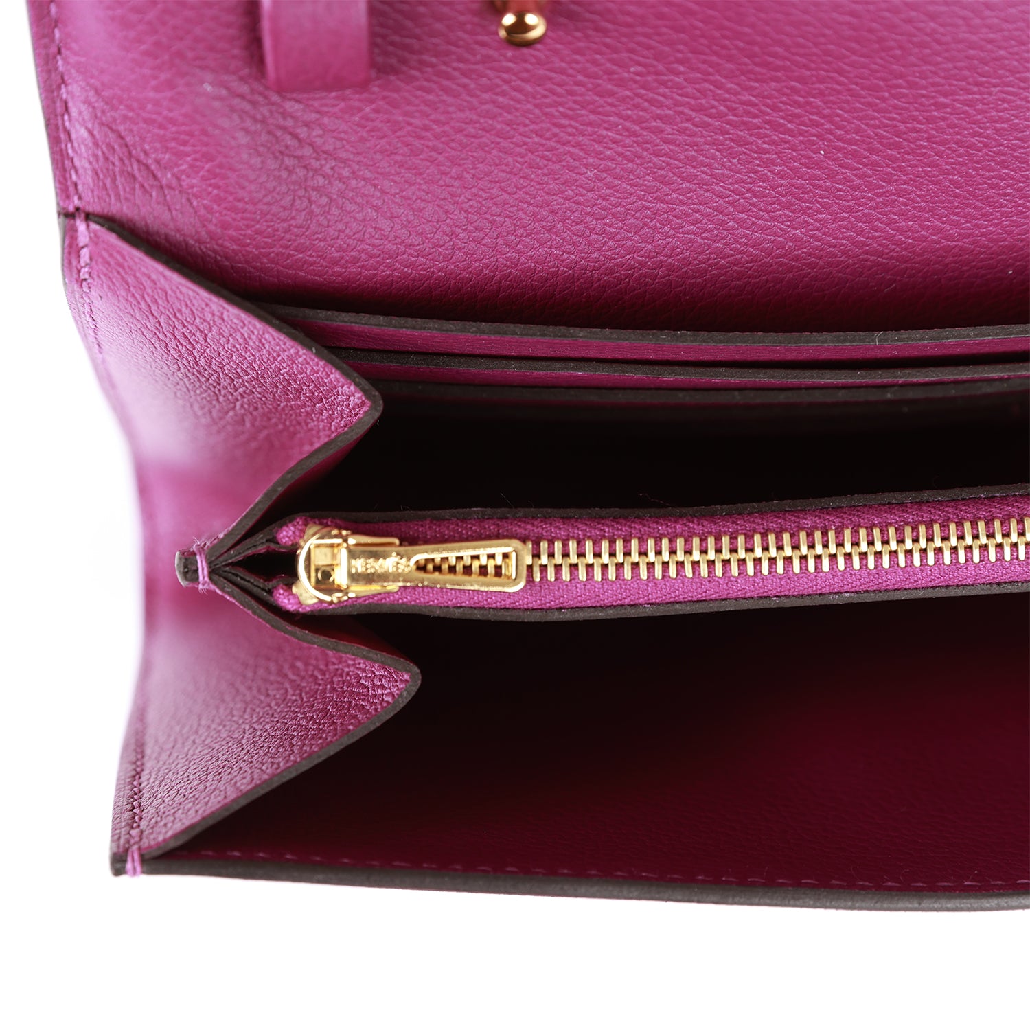 H Constance Wallet To Go Anemone Evercolor Gold Hardware