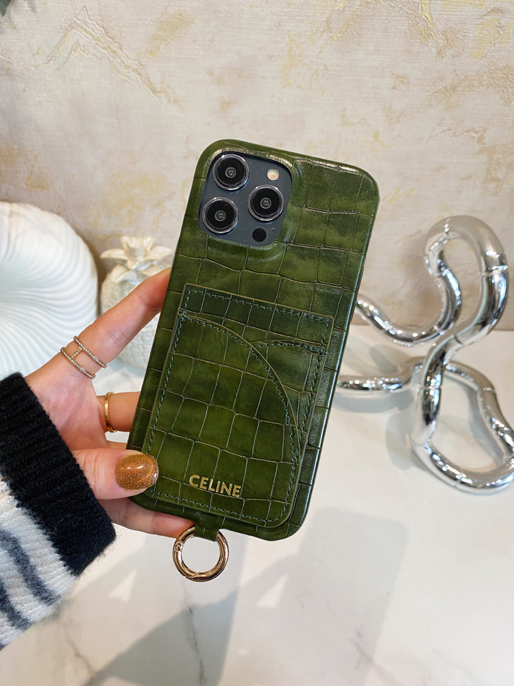 alligator-print-celine-iphone-case-with-card-holder-and-strap-green-eyp241415-6668