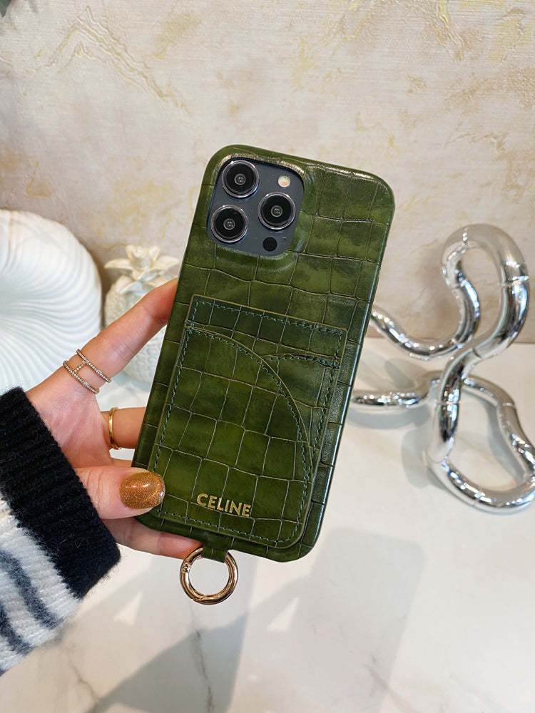 alligator-print-celine-iphone-case-with-card-holder-and-strap-green-eyp241415-6668
