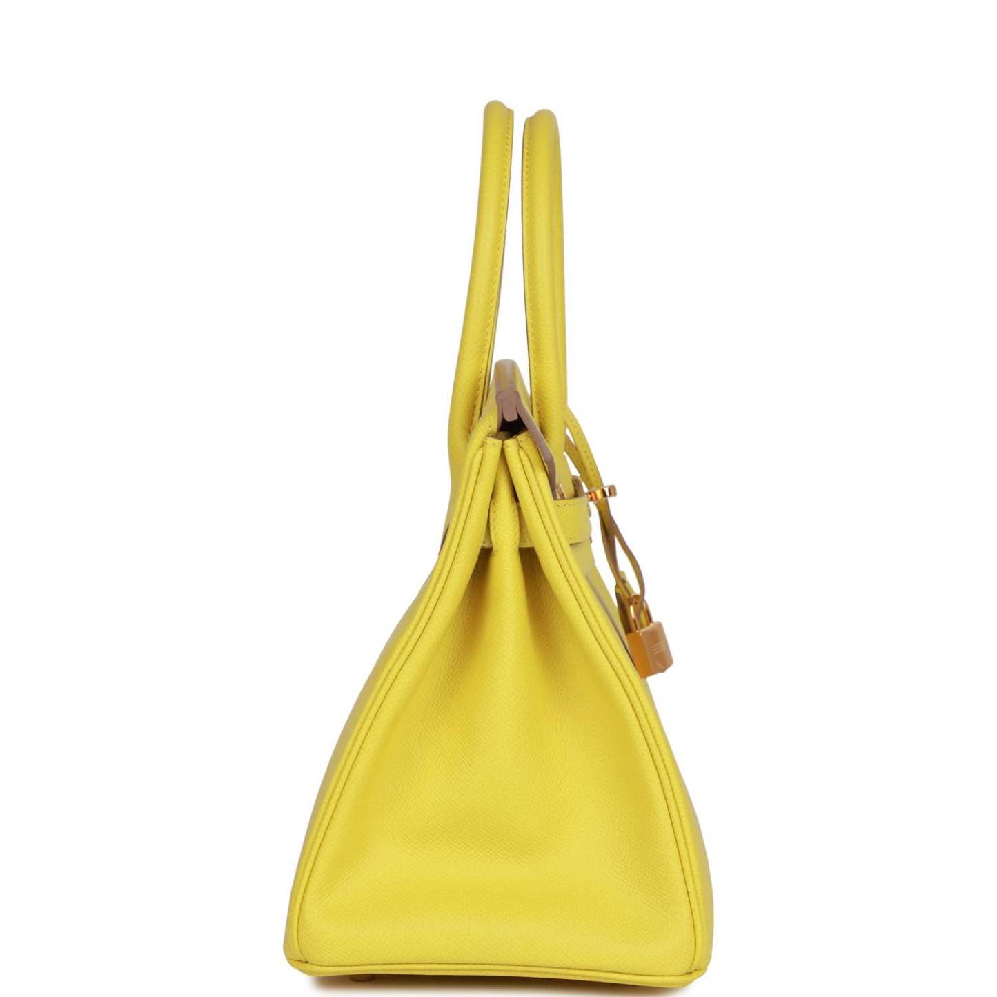 H Birkin 30 Lime Epsom Gold Hardware