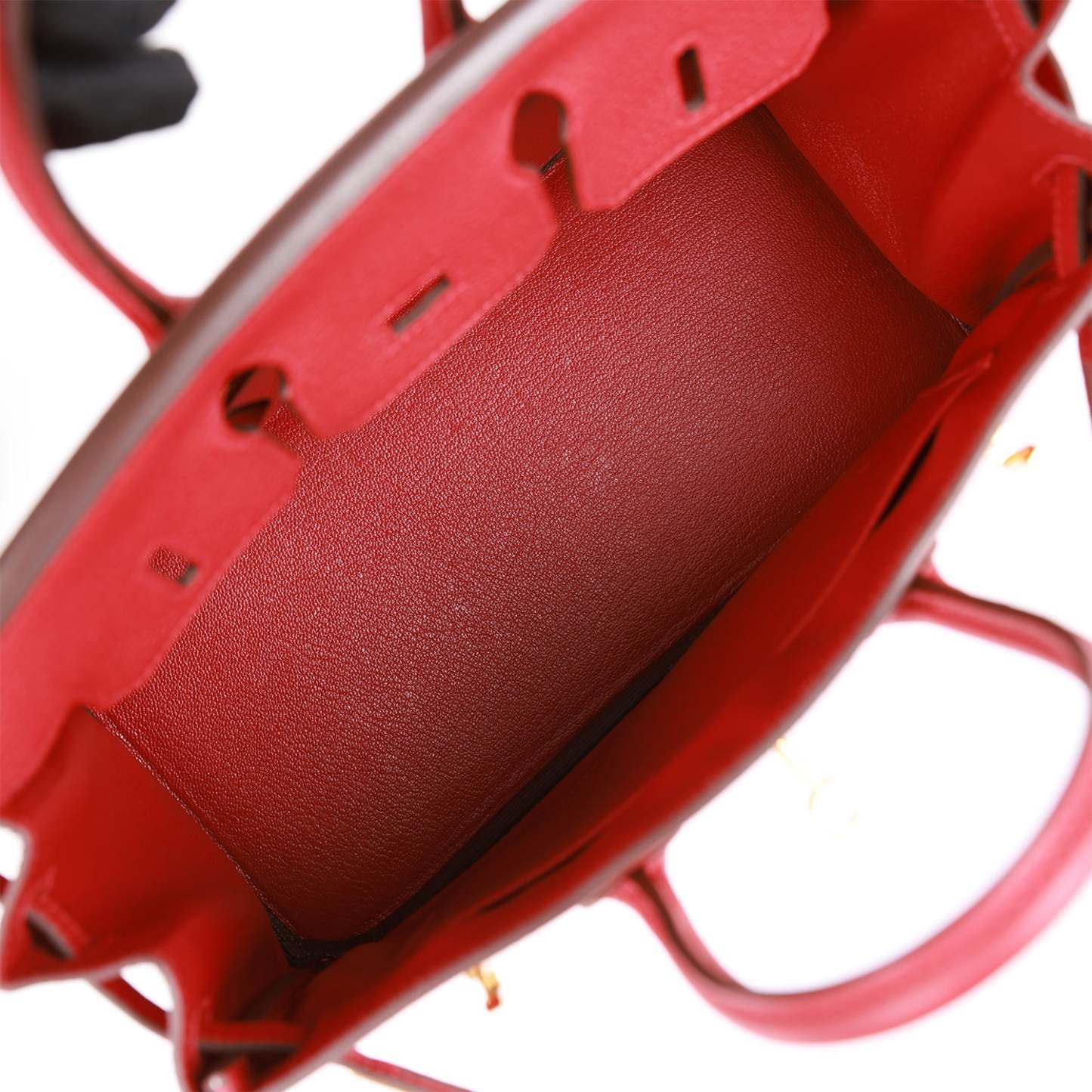 H Birkin 25 Rouge Vif Togo Gold Hardware