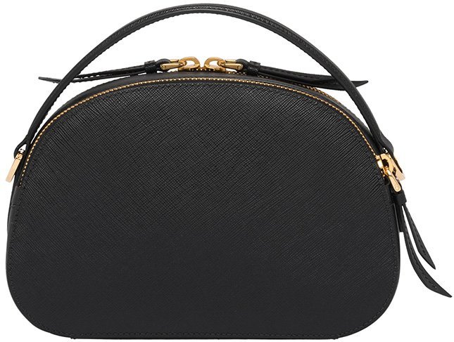 PP Leather Odette Bag in Black