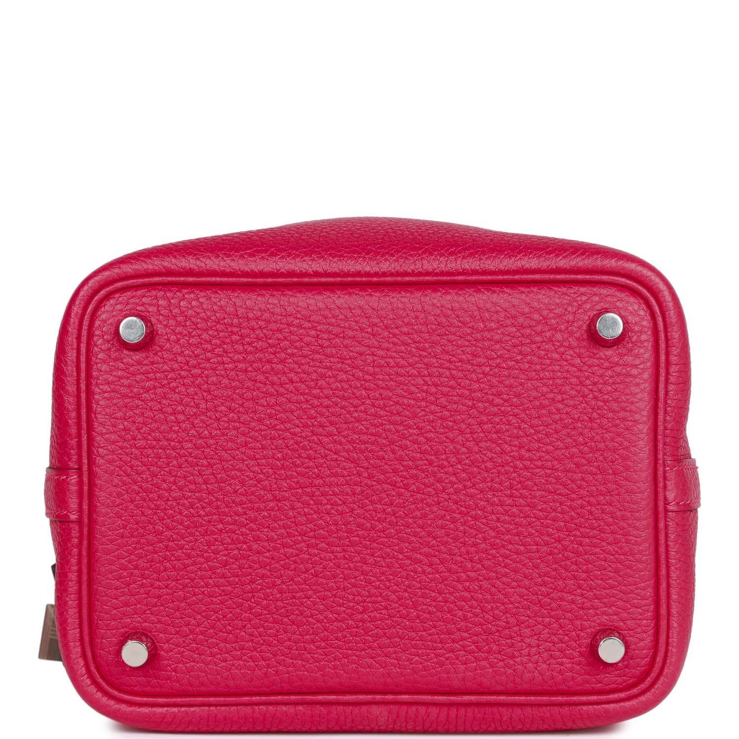 H Picotin Lock 18 Framboise Clemence and Matte Alligator Touch Palladium Hardware