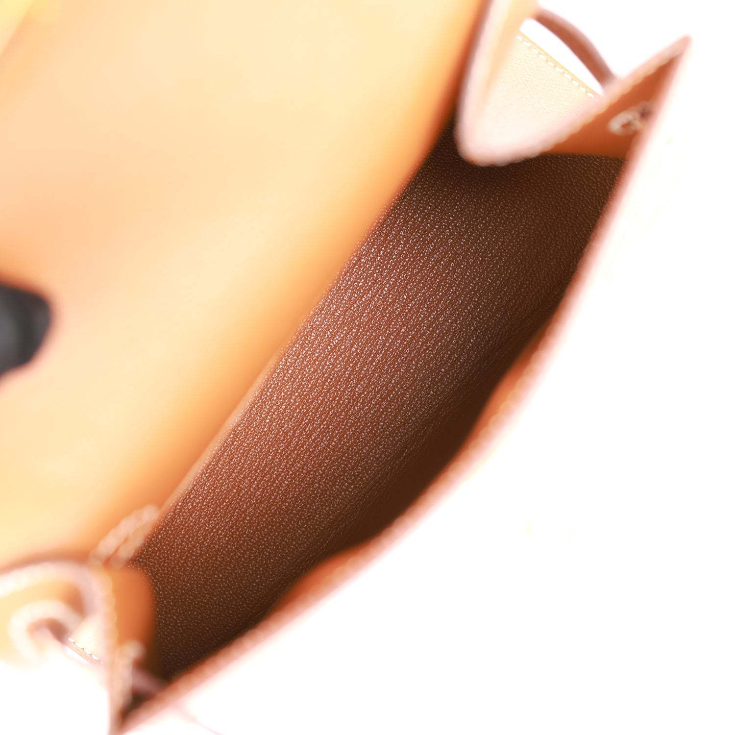 H Kelly Sellier en Desordre 20 Gold Epsom Gold Hardware