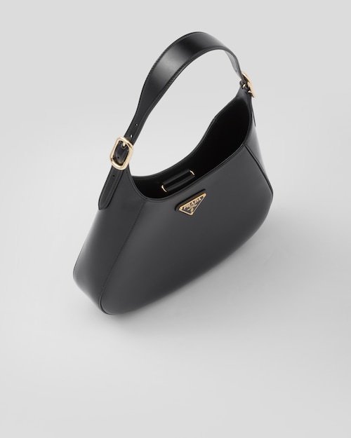PP Leather shoulder bag - Black