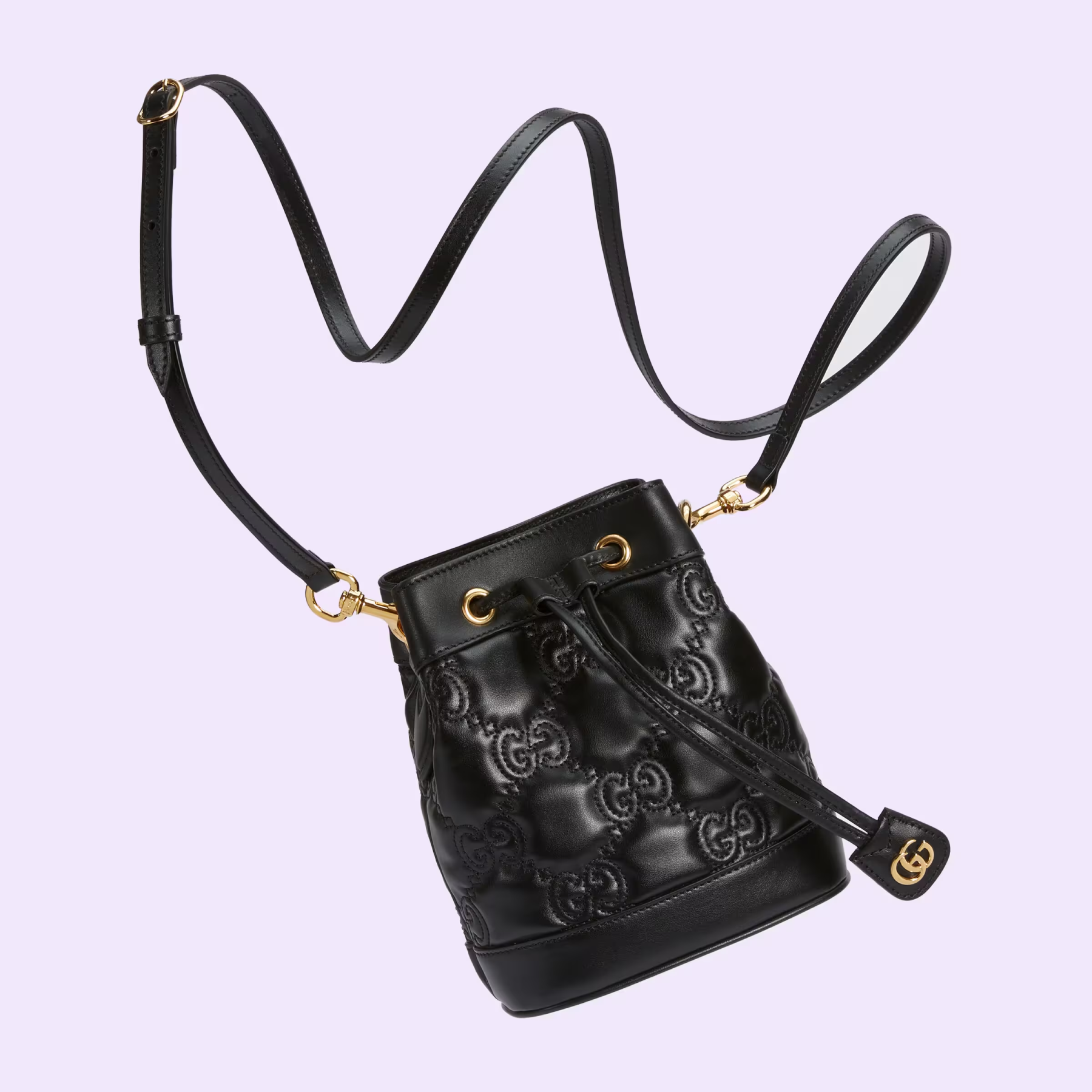 GG Matelassé bucket bag