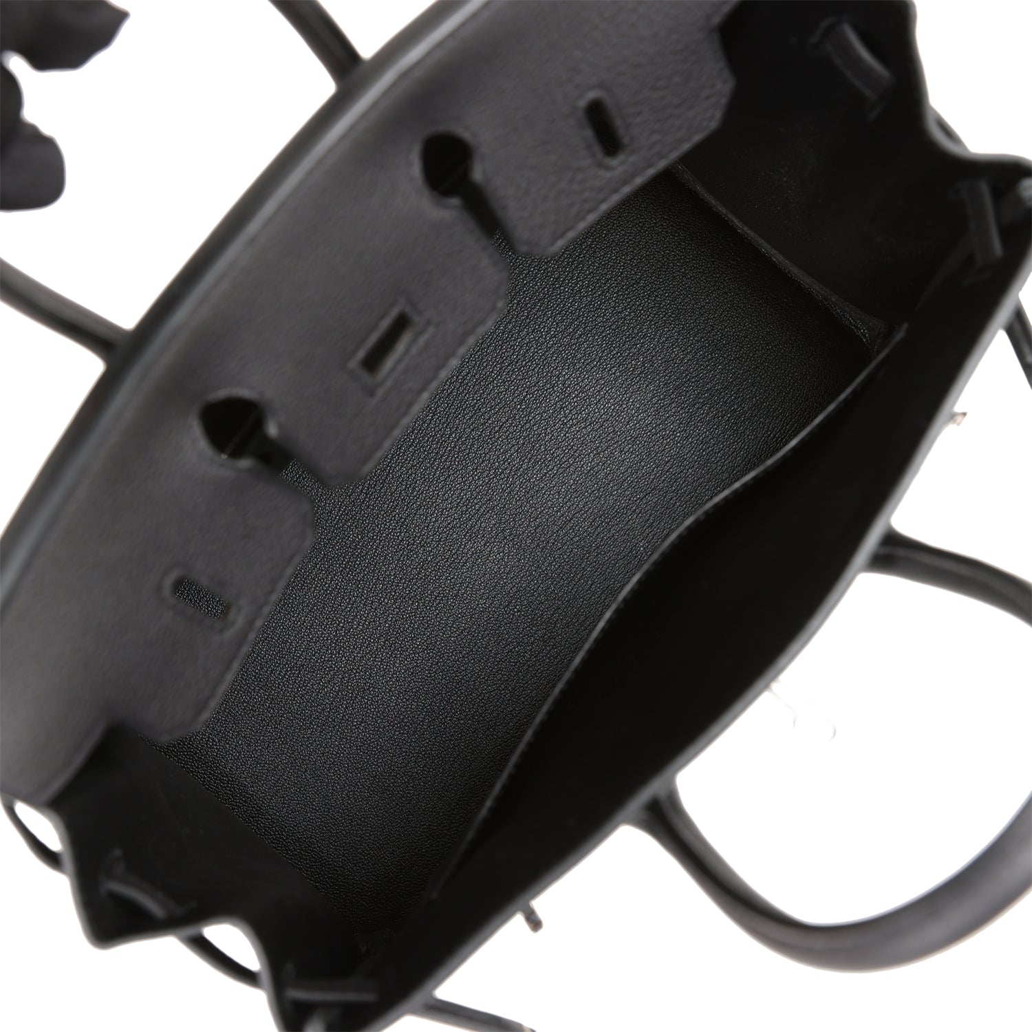 H Birkin 25 Black Togo Palladium Hardware