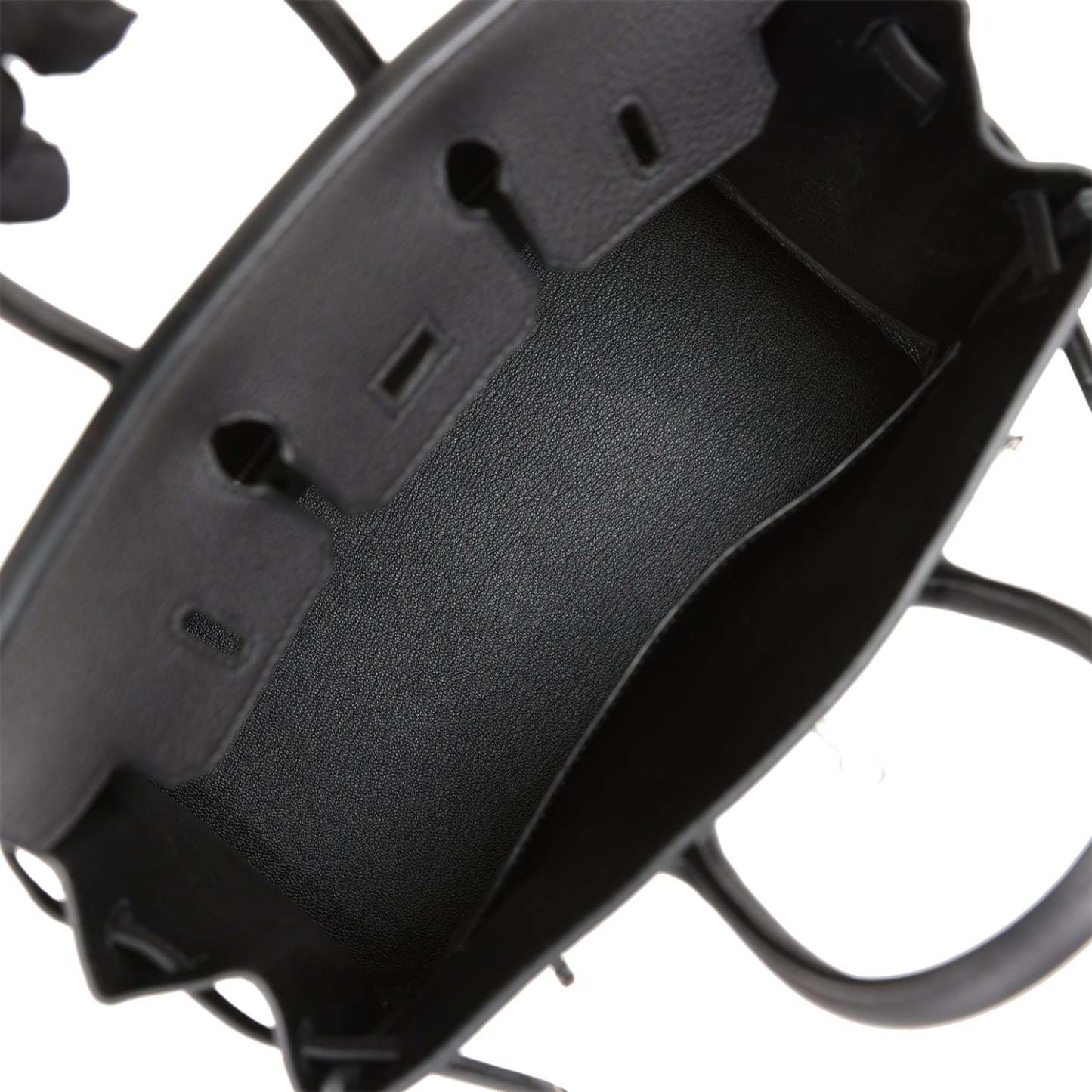 H Birkin 25 Black Togo Palladium Hardware