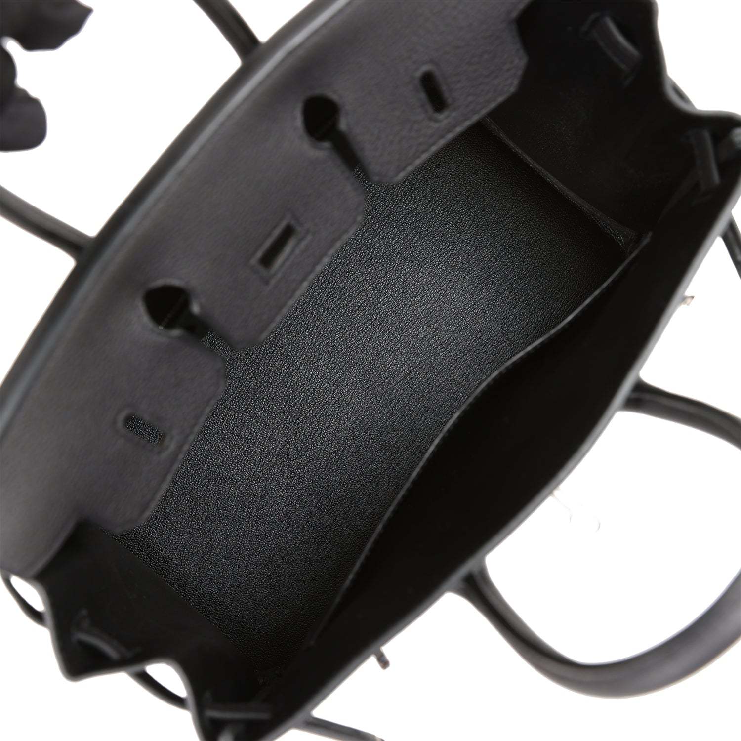 H Birkin 25 Black Togo Palladium Hardware