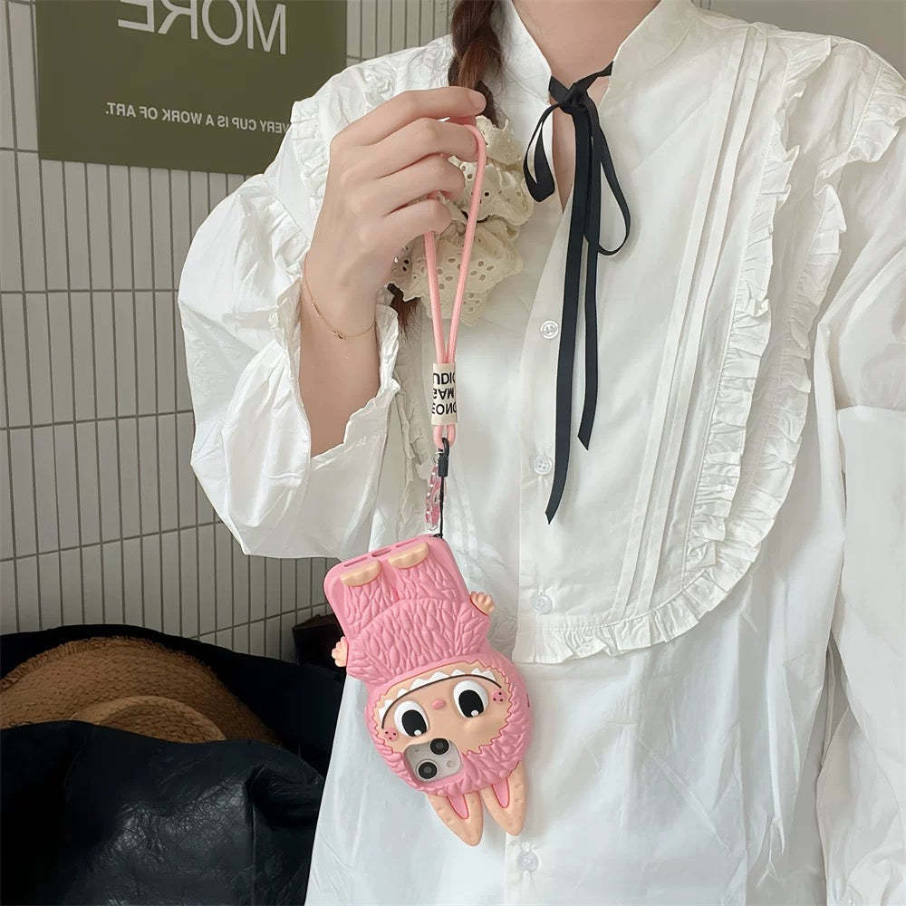 cute-cartoon-labubu-zimomo-silicon-case-brown-pink-iphone-case-6825