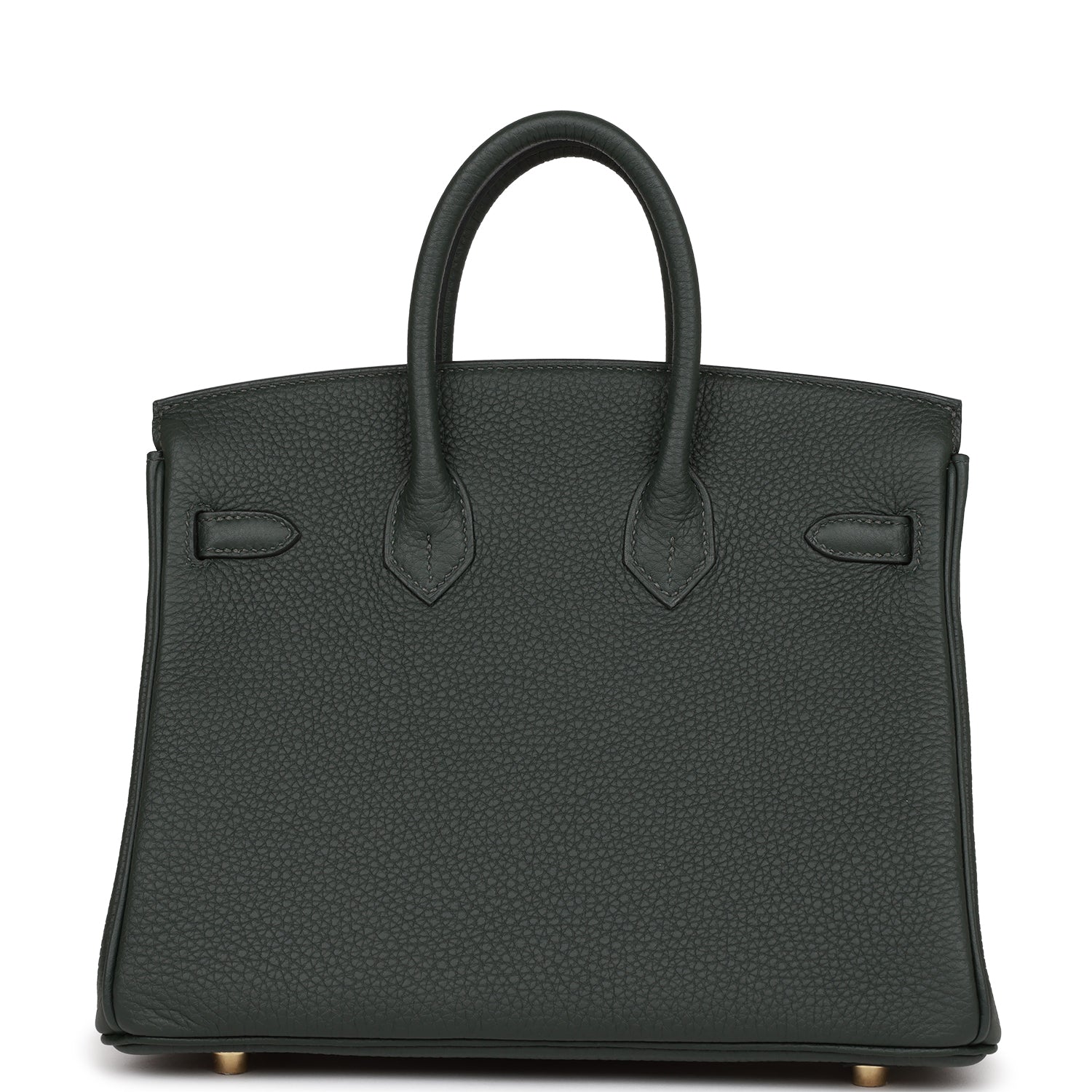 H Birkin 25 Vert Fonce Togo Gold Hardware