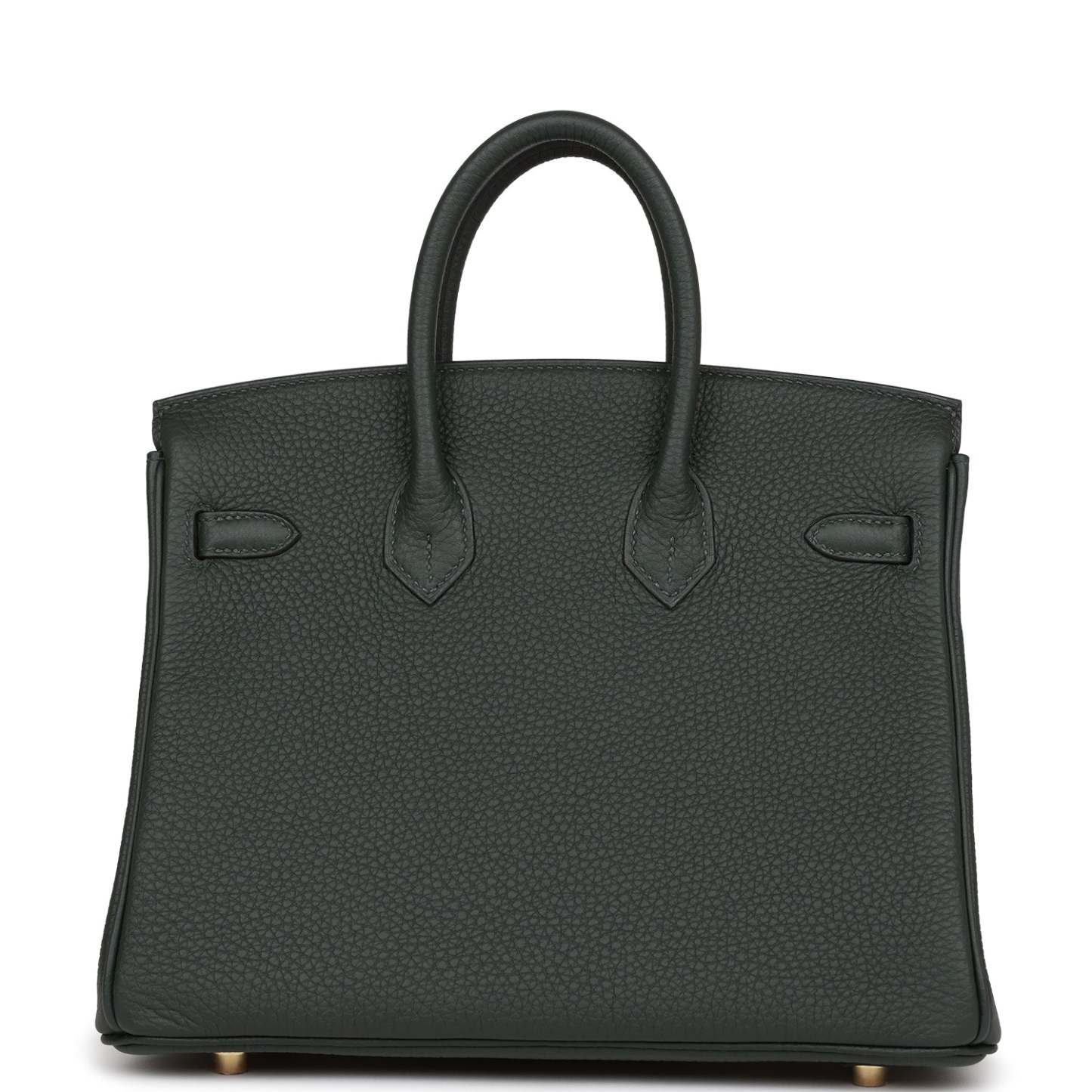 H Birkin 25 Vert Fonce Togo Gold Hardware