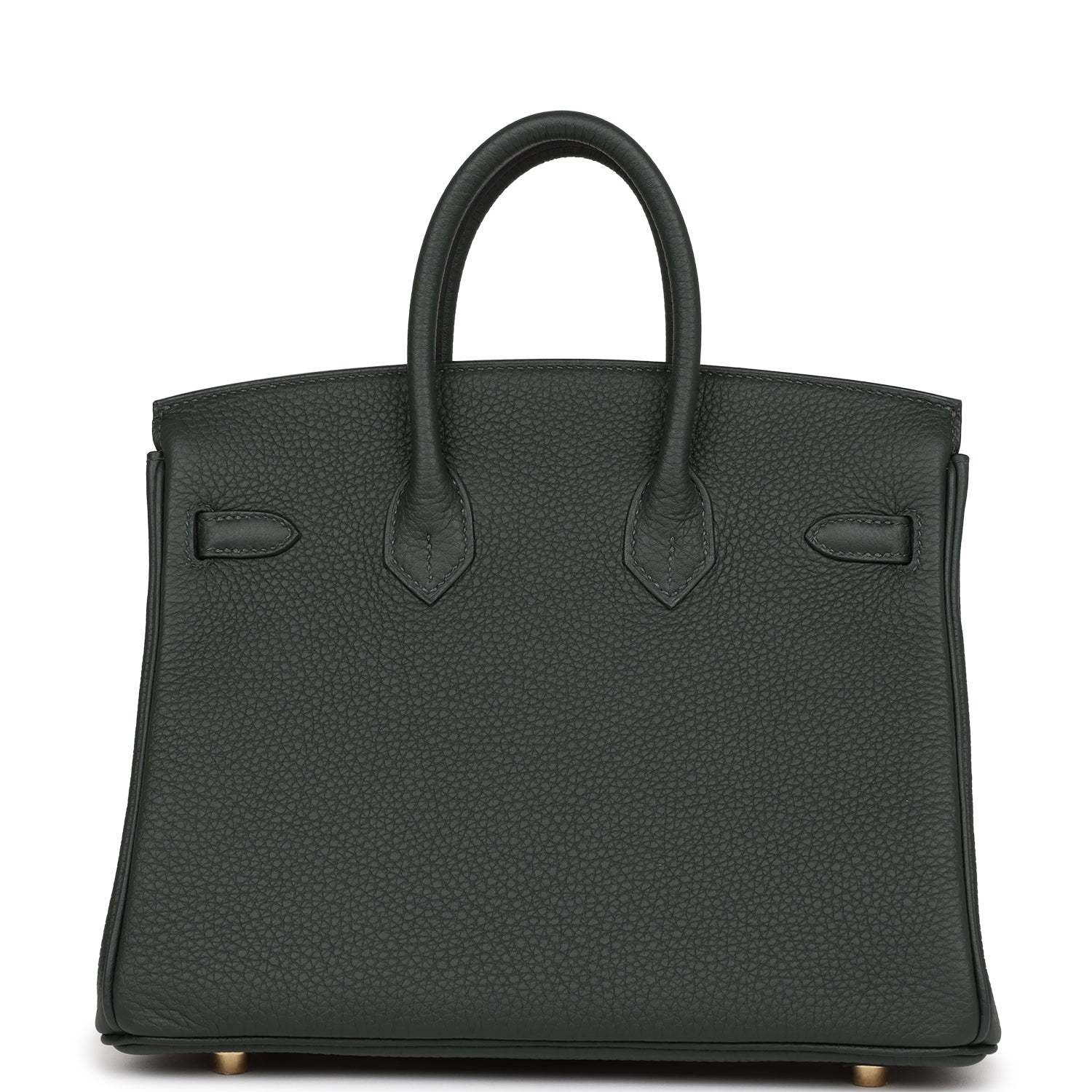 H Birkin 25 Vert Fonce Togo Gold Hardware