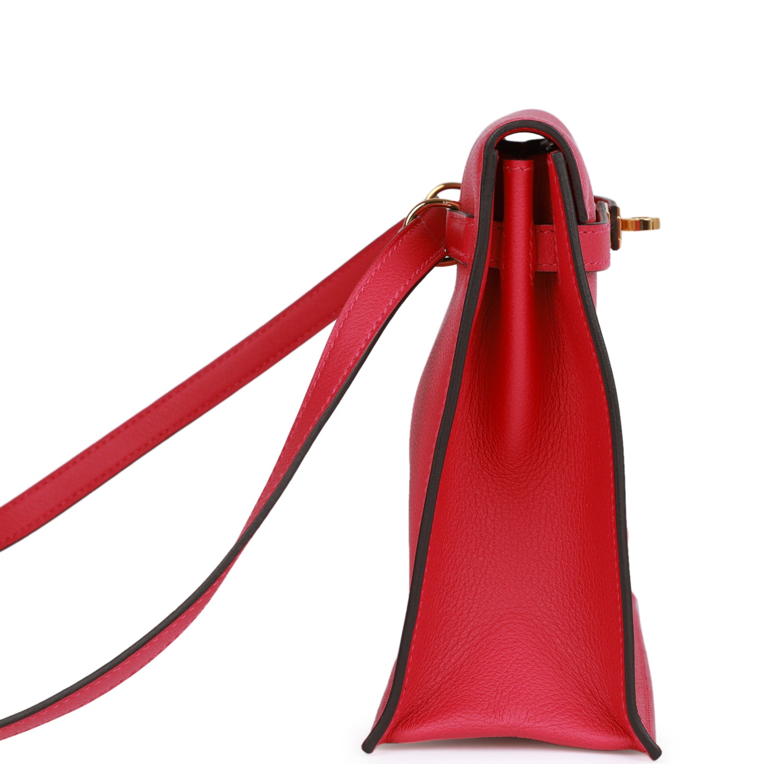 H Kelly Danse Framboise Evercolor Gold Hardware