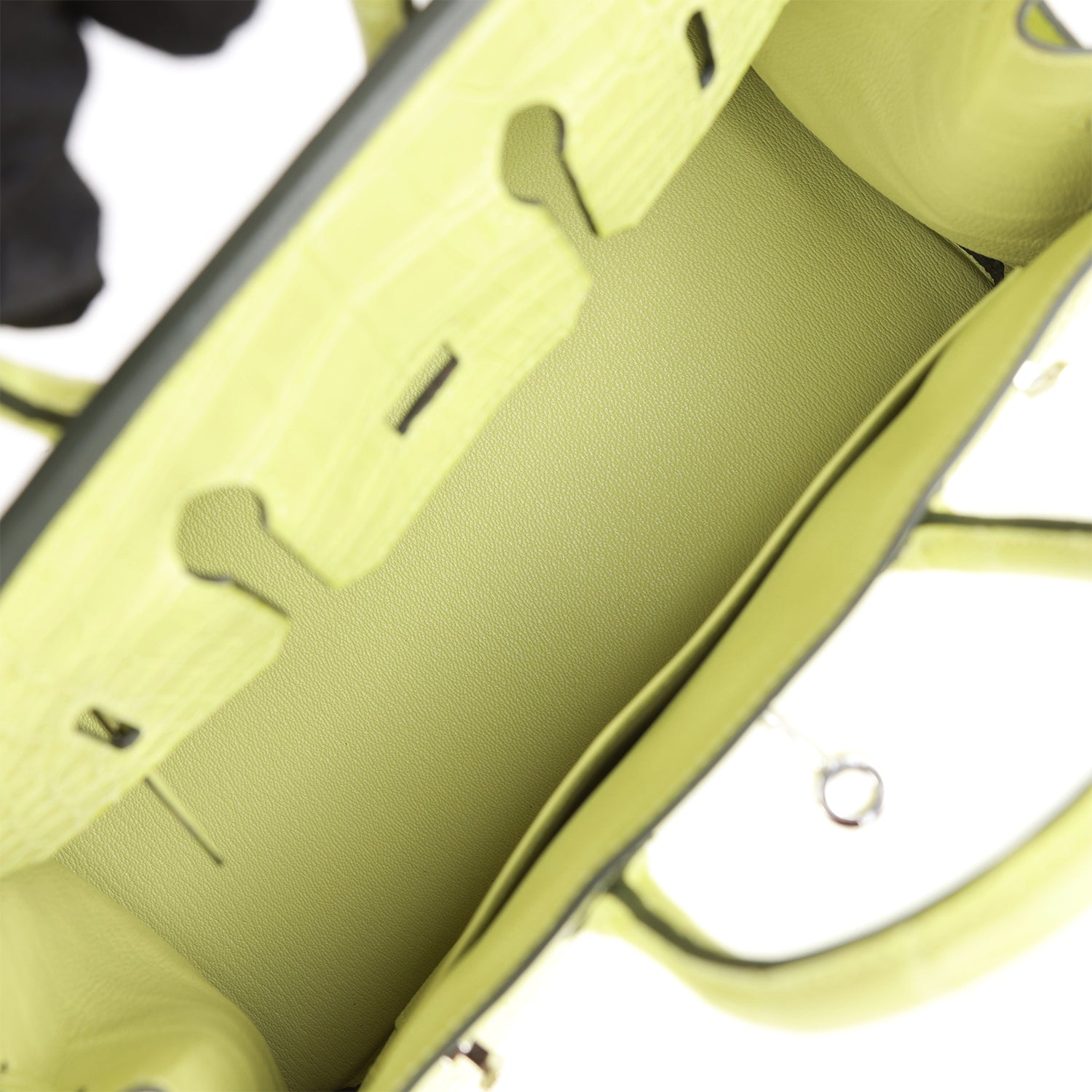 H Birkin 25 Jaune Bourgeon Matte Alligator Palladium Hardware