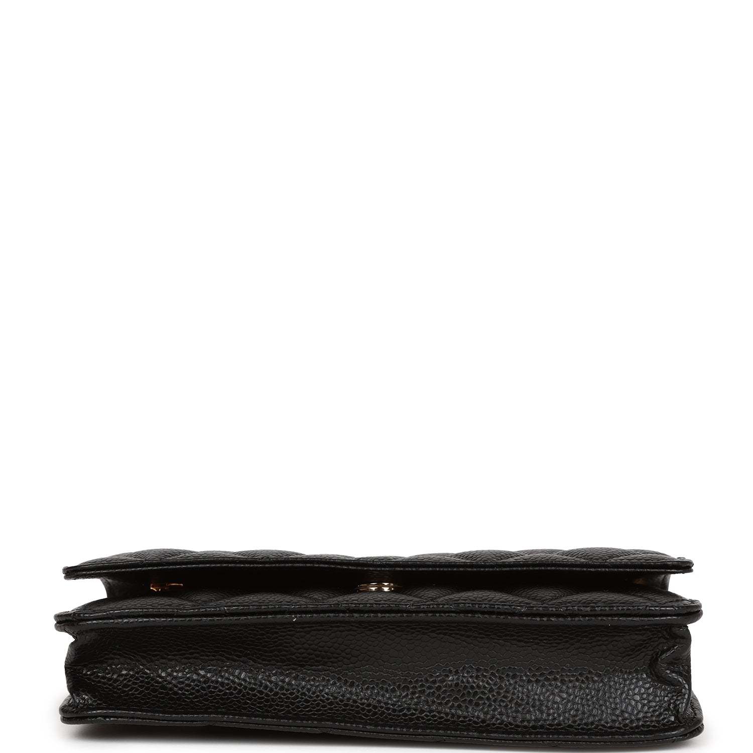 CC Wallet on Chain WOC Black Caviar Gold Hardware