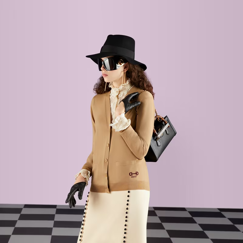 GG Diana small shoulder bag