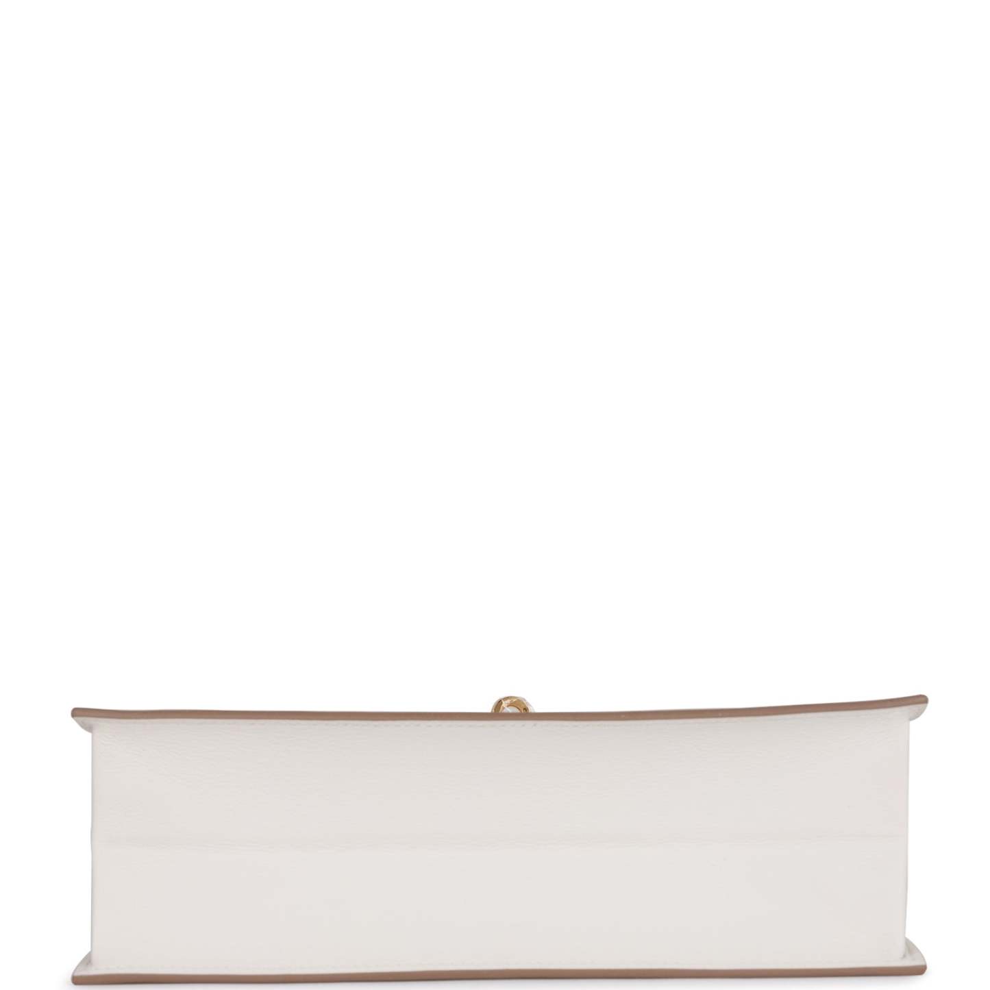 H Kelly Danse Gris Perle Swift Gold Hardware