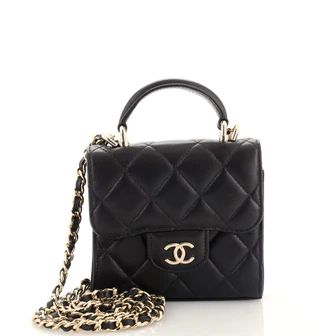 cc-square-classic-flap-top-handle-clutch-with-chain-quilted-lambskin-4289