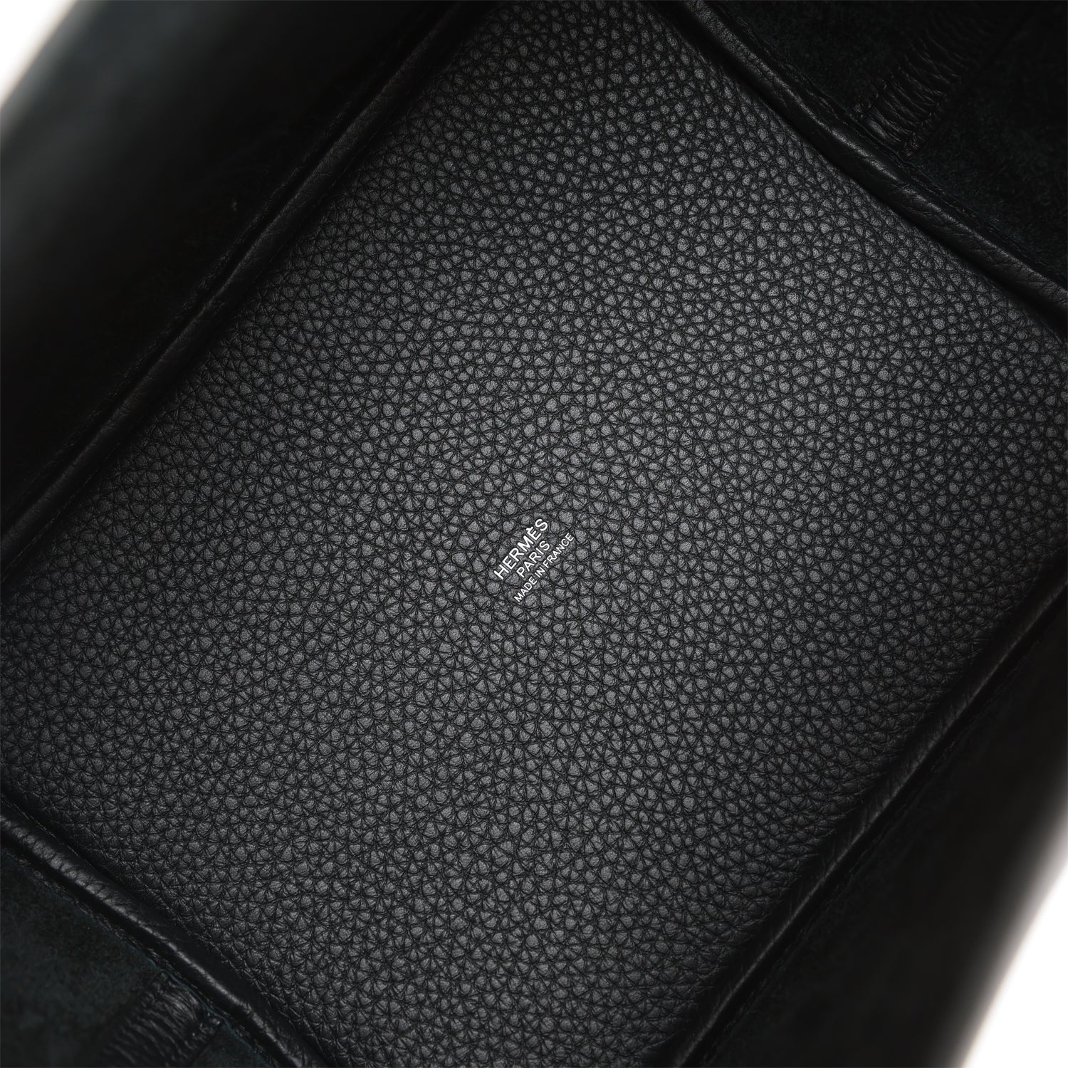 H Black Clemence Picotin Lock 22cm Palladium Hardware