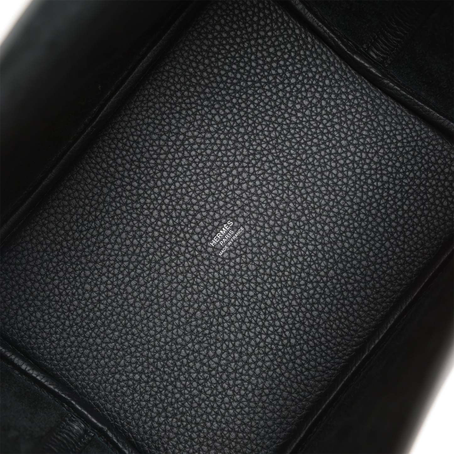 H Black Clemence Picotin Lock 22cm Palladium Hardware