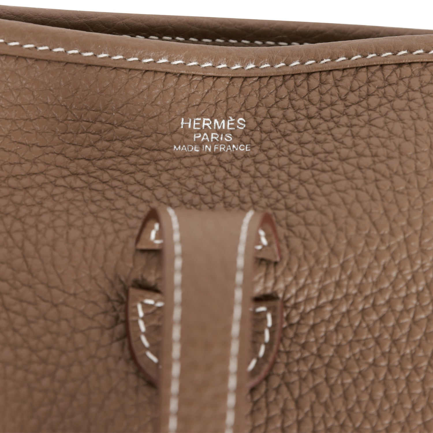 H Evelyne III PM Etoupe Clemence Palladium Hardware