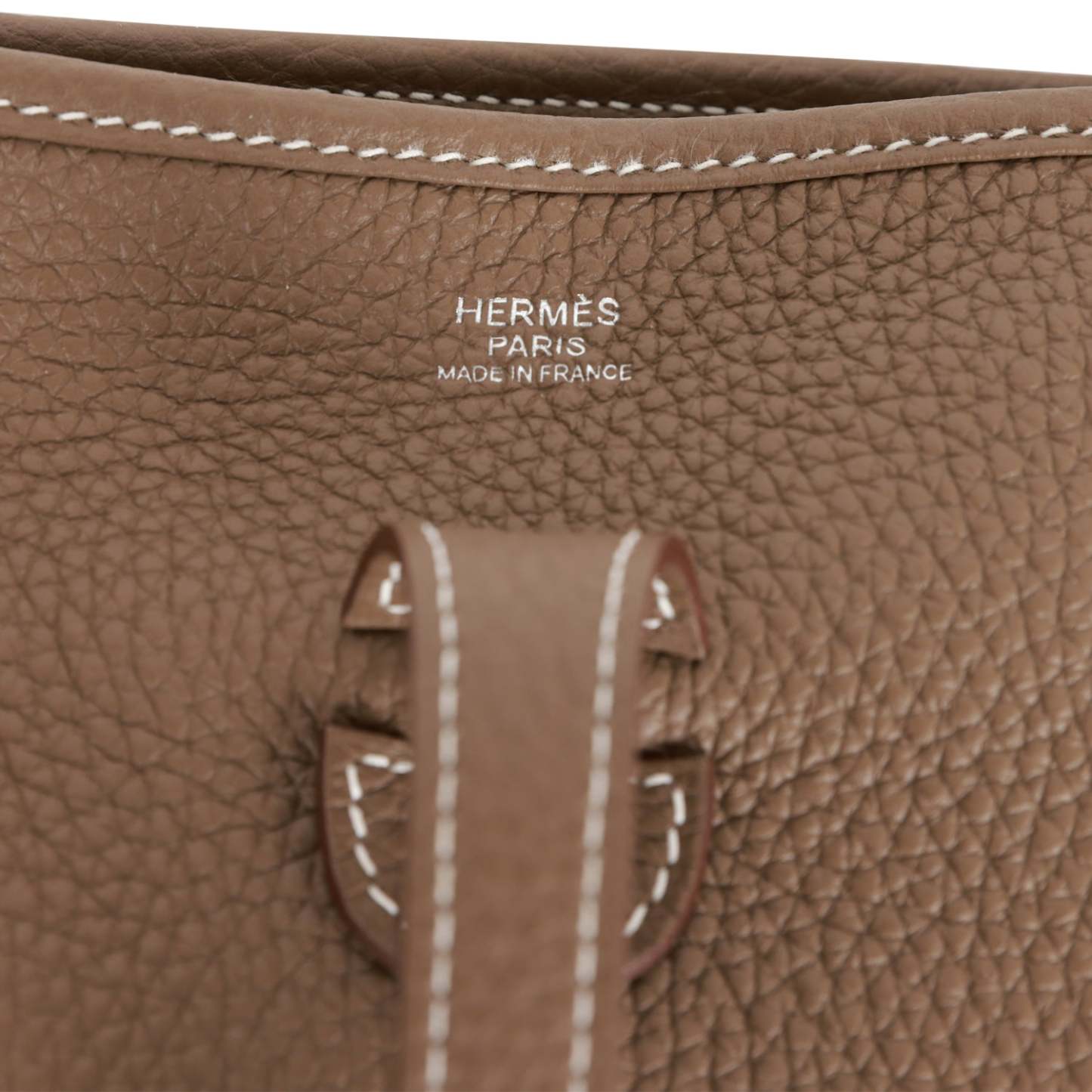 H Evelyne III PM Etoupe Clemence Palladium Hardware