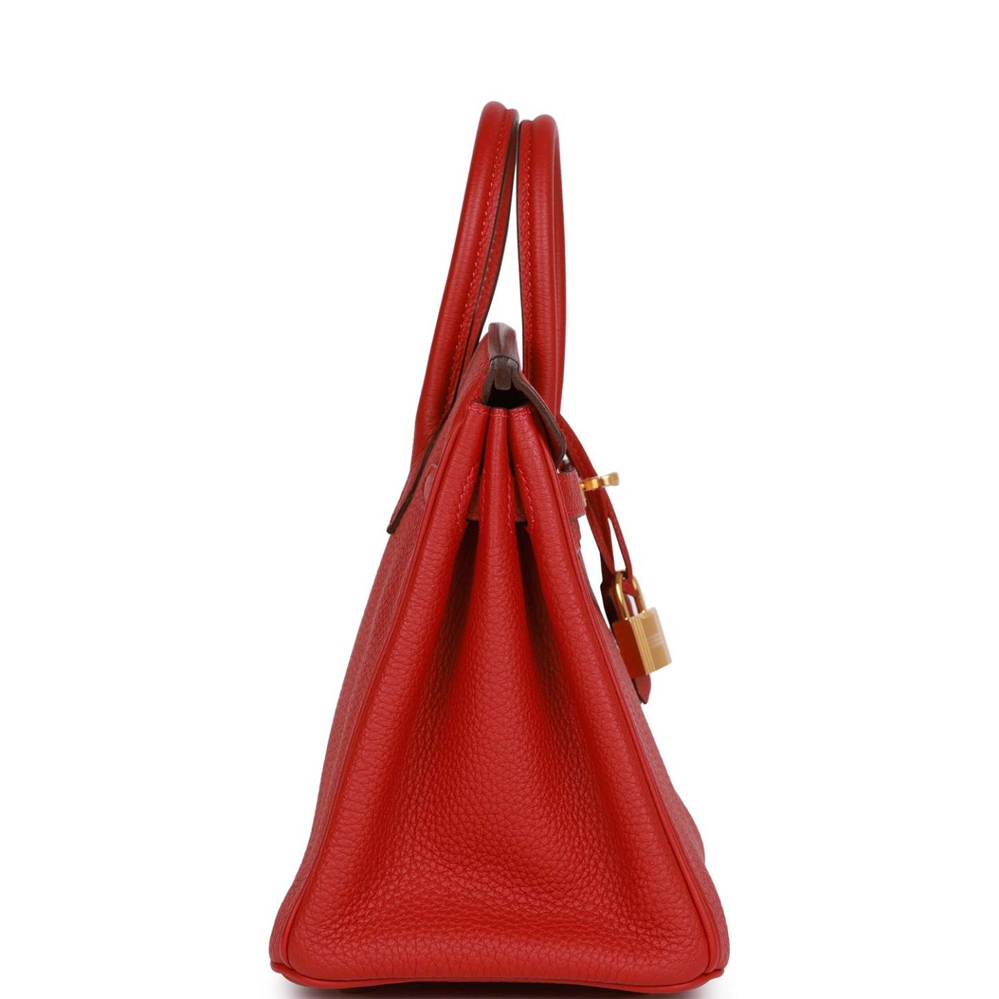 H Birkin 25 Rouge Vif Togo Gold Hardware