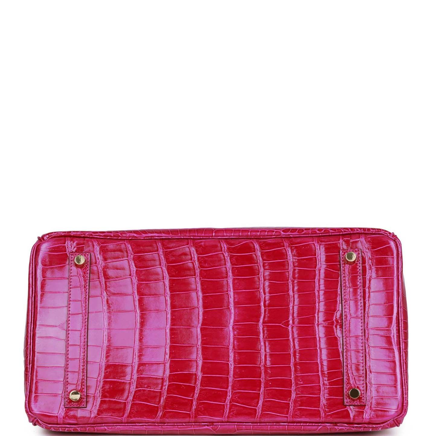 H Birkin 35 Rose Scheherazade Shiny Niloticus Crocodile Gold Hardware