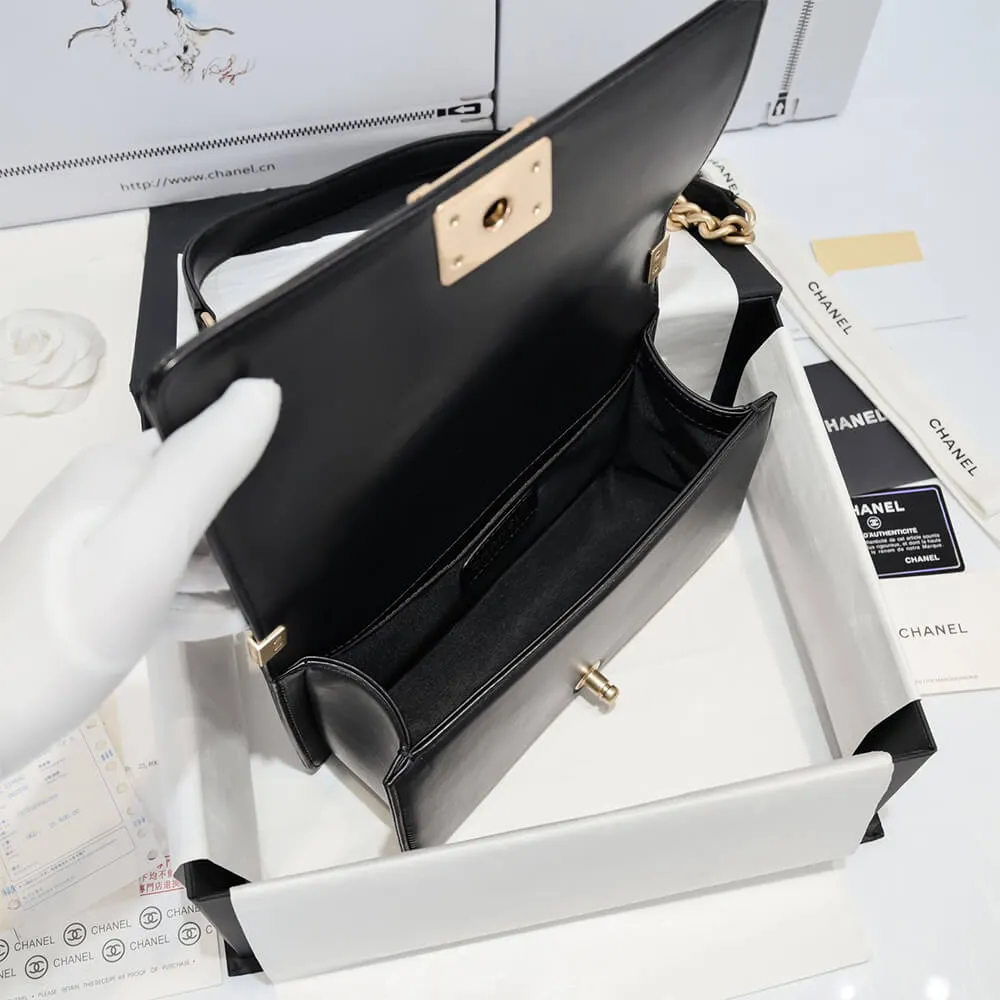 CHEVRON BOY CC HANDBAG