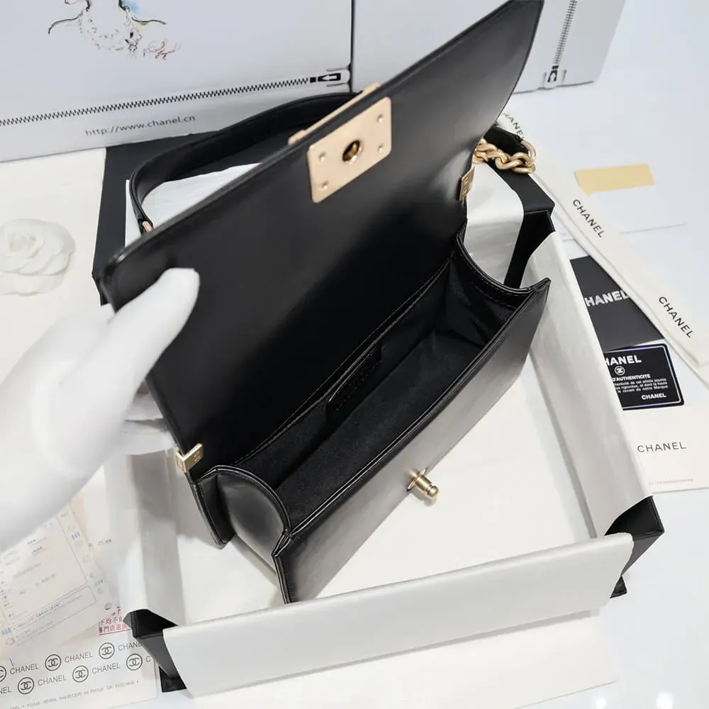 CHEVRON BOY CC HANDBAG