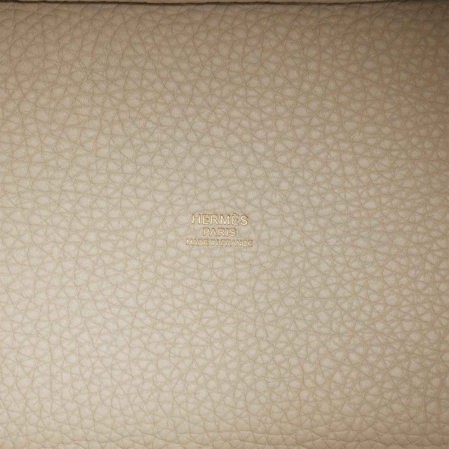 H Picotin Lock 18 Beton Clemence Gold Hardware