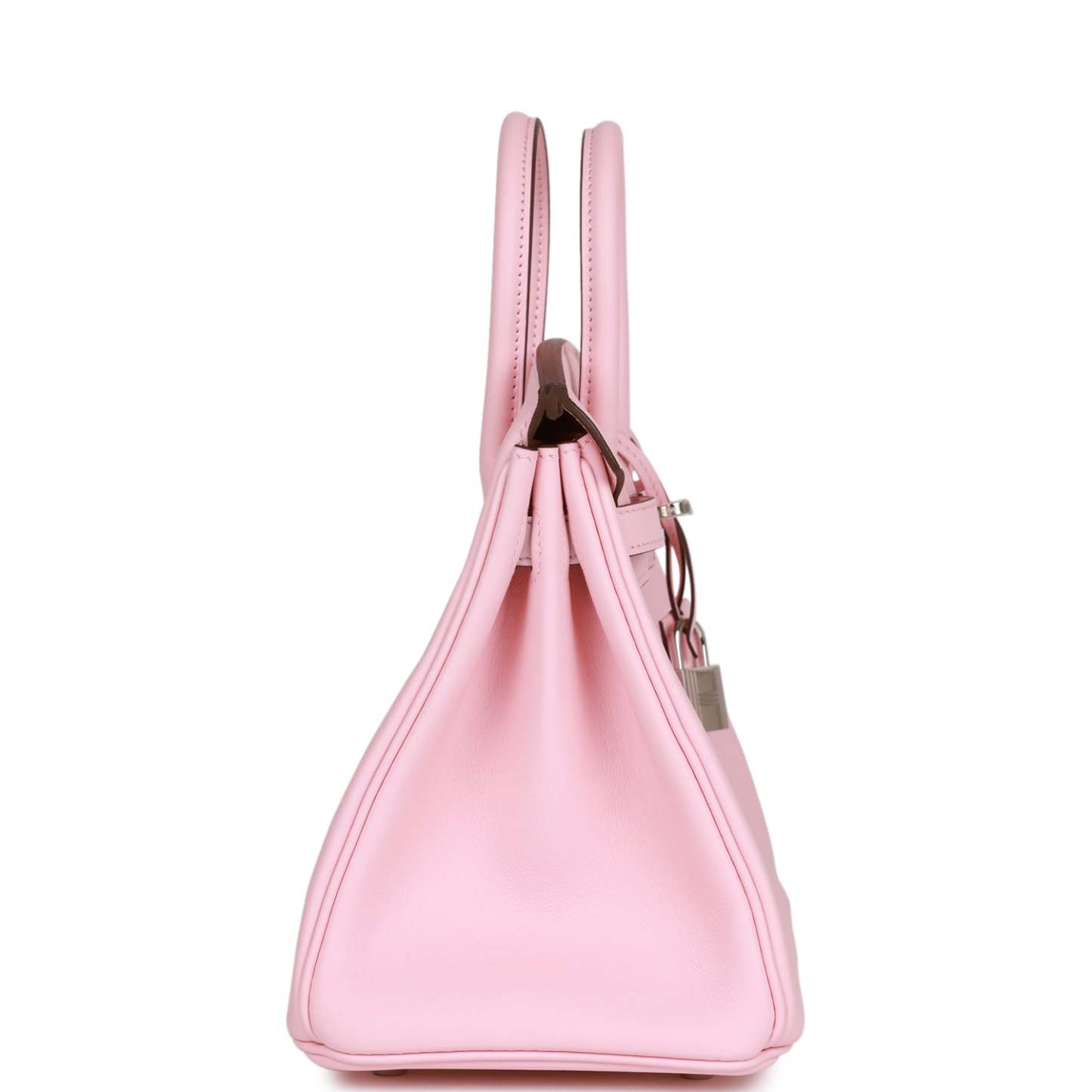H Birkin 25 Rose Sakura Swift Palladium Hardware
