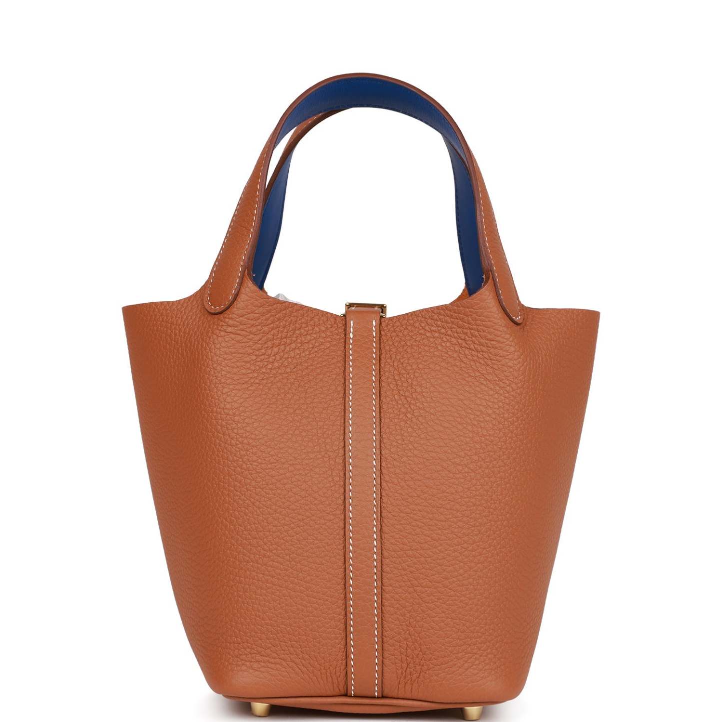 H Eclat Picotin Lock 18 Gold Clemence Gold Hardware