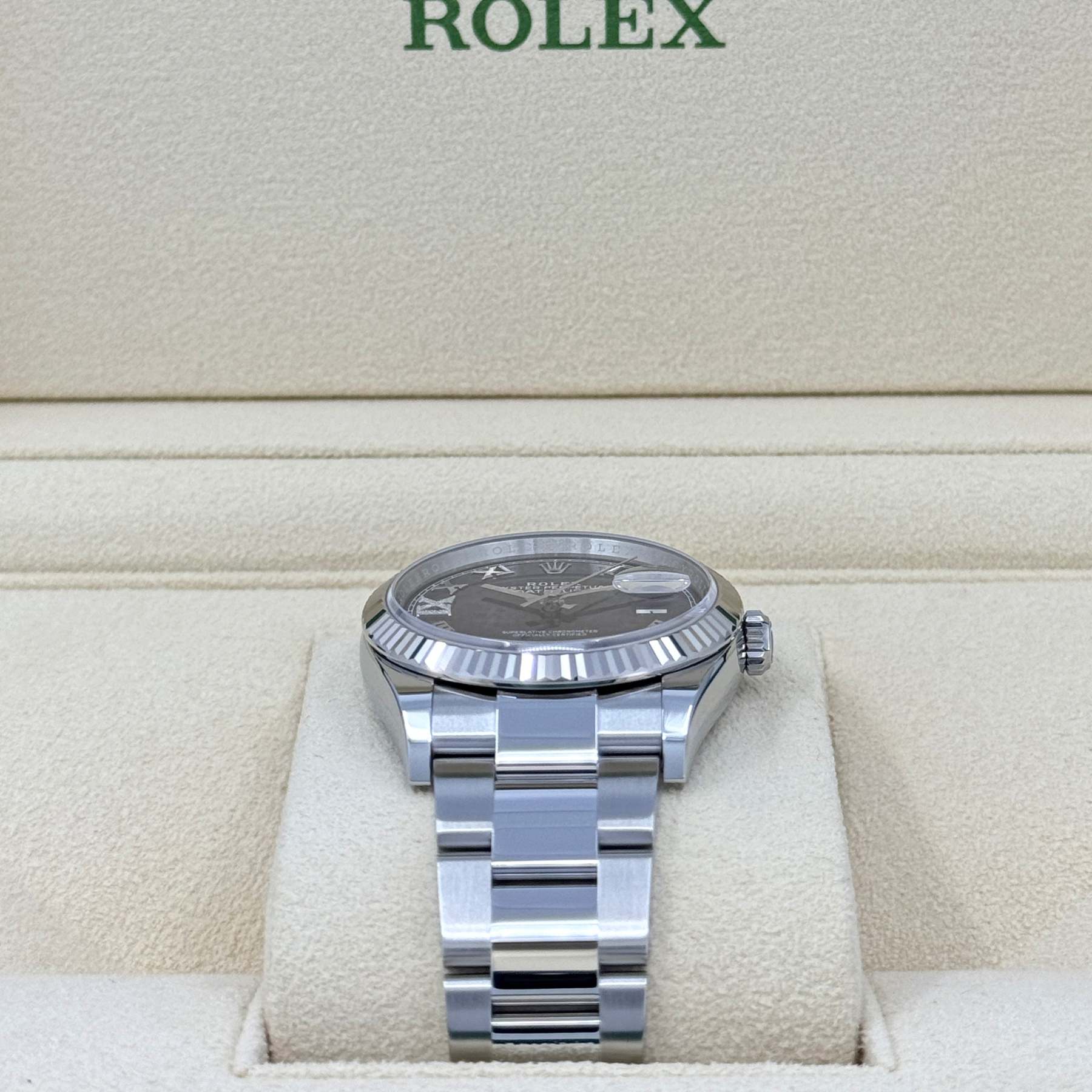 Rolex Datejust 36, Stainless Steel and 18k White Gold, 36mm, Ref# 126234-0022