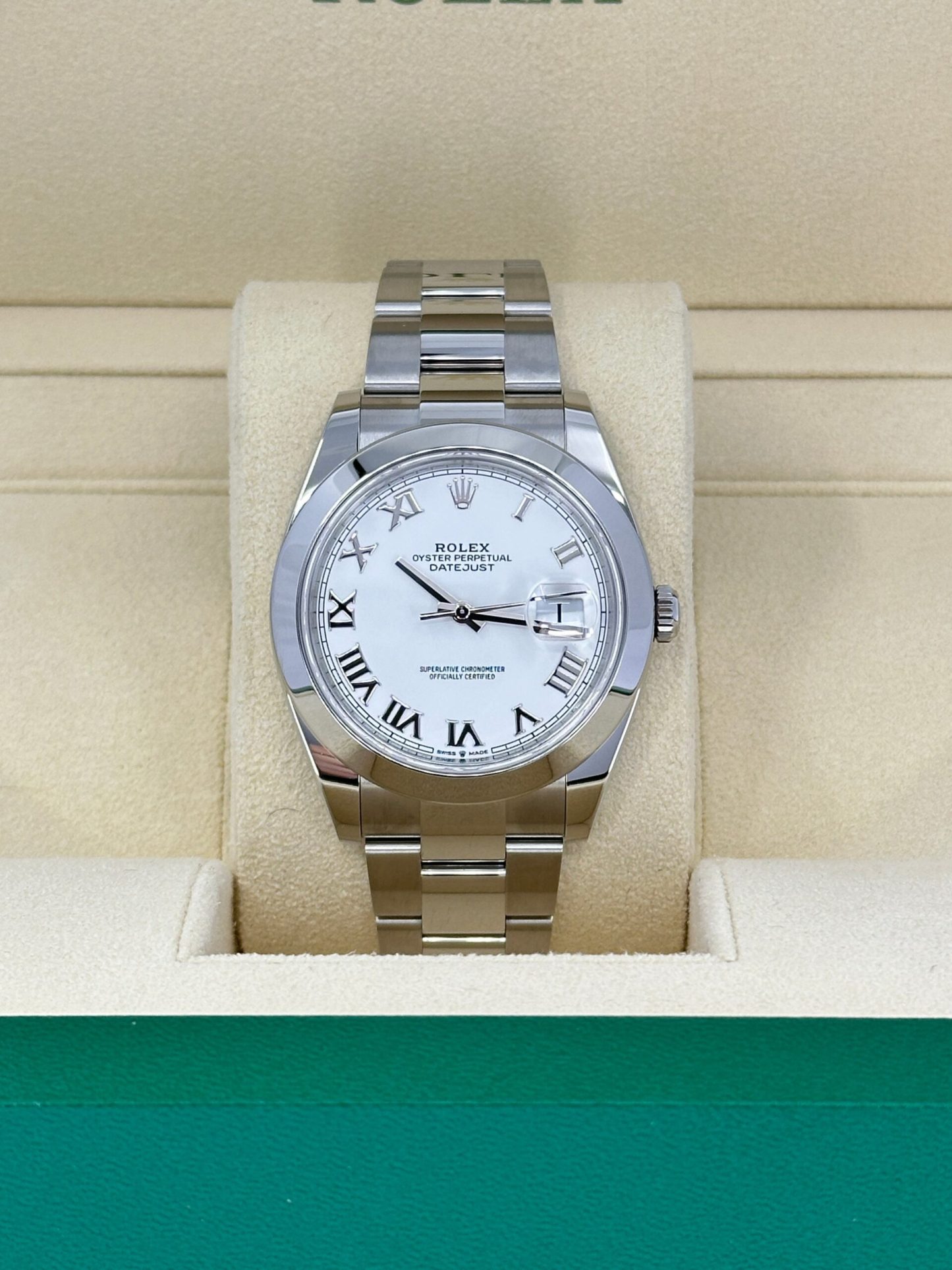 Rolex Datejust 41 Oystersteel Ref# 126300-0015