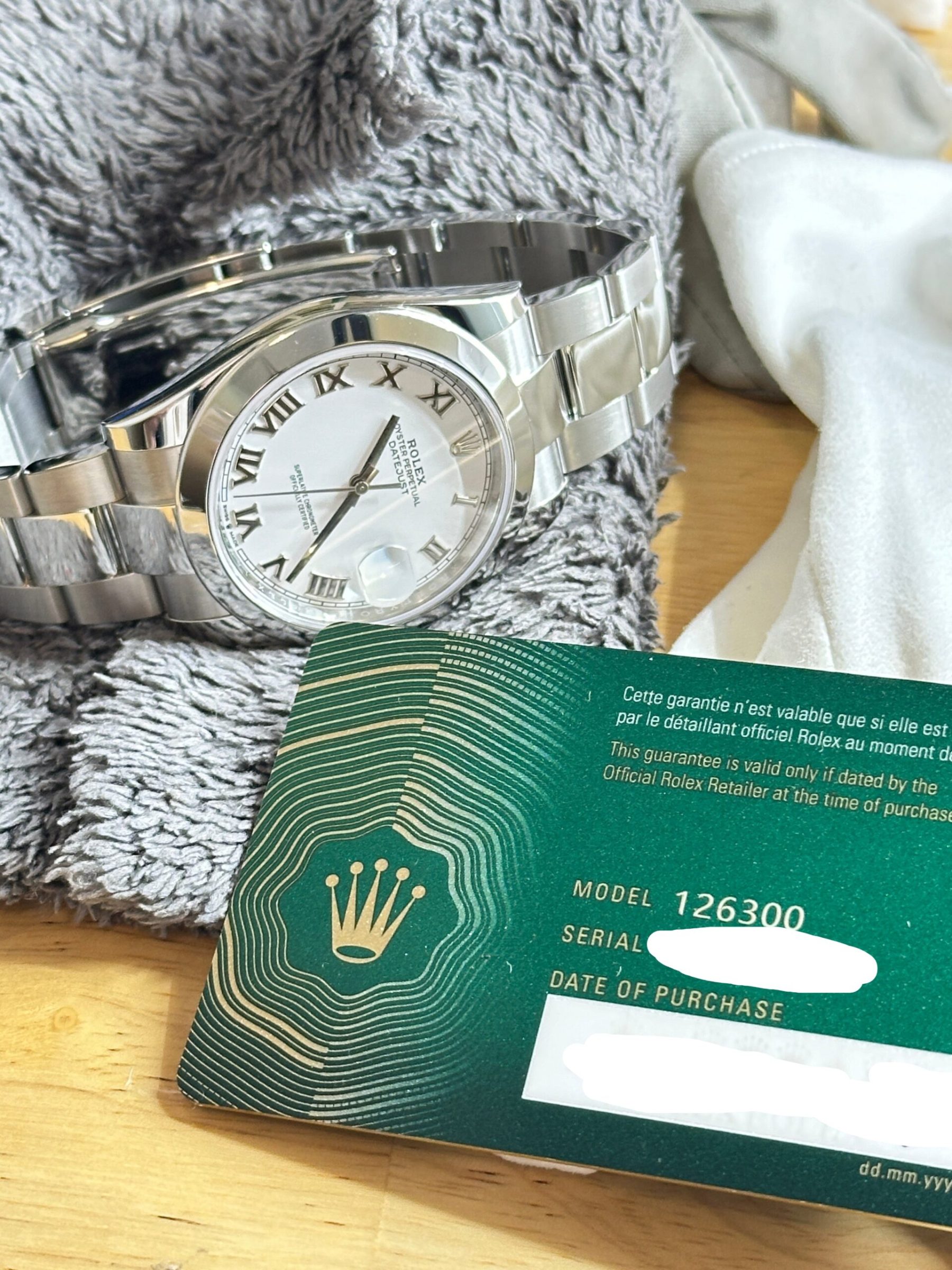 Rolex Datejust 41 Oystersteel Ref# 126300-0015