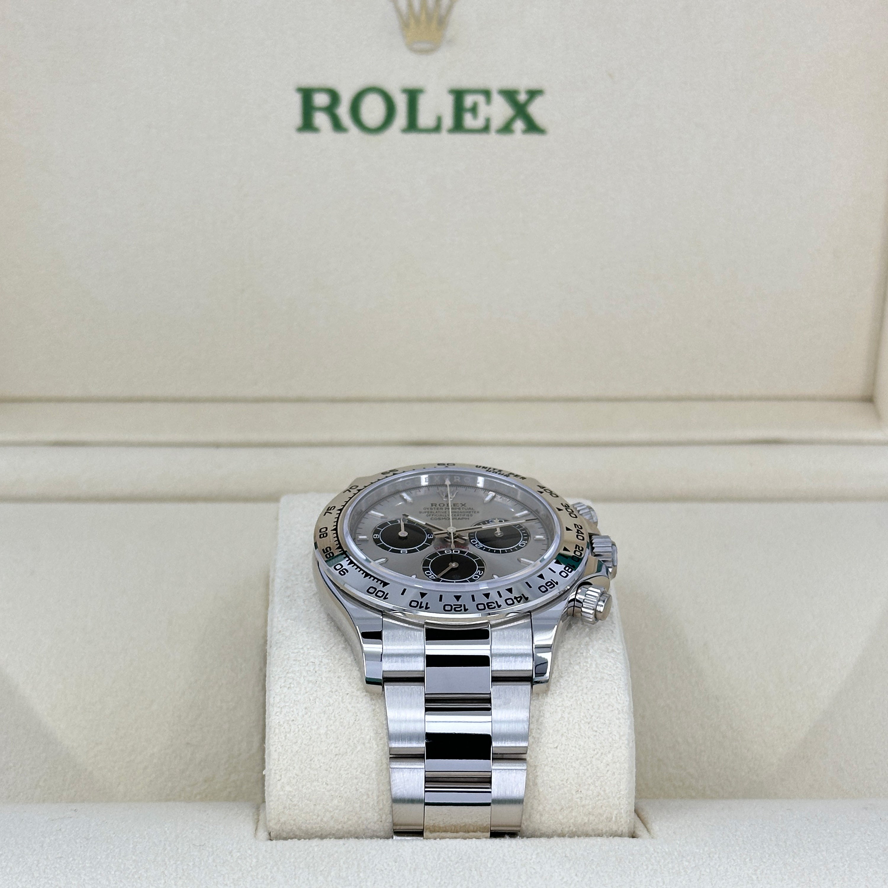 Rolex Cosmograph Daytona 40mm, 18k White Gold, Ref# 126509-0003
