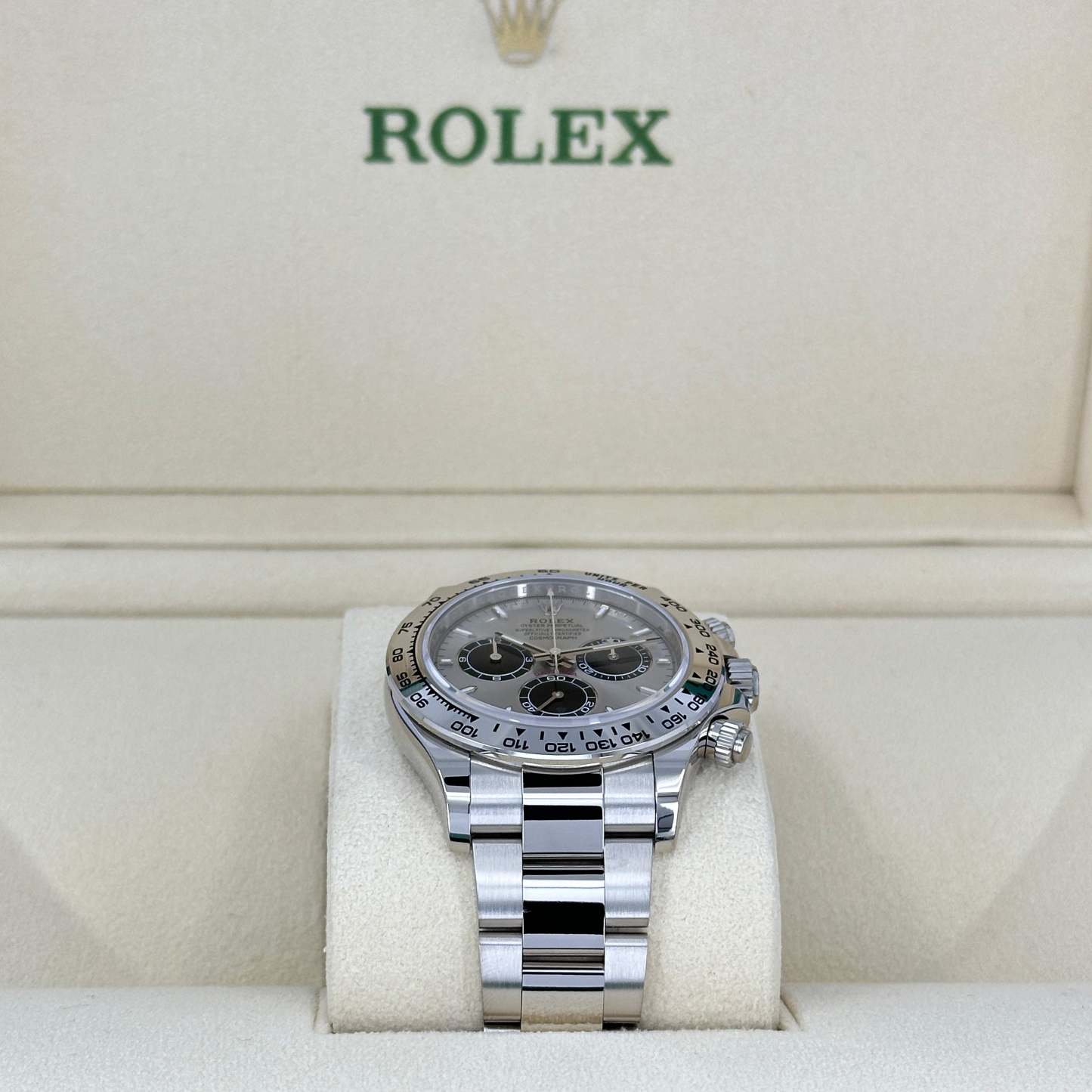 Rolex Cosmograph Daytona 40mm, 18k White Gold, Ref# 126509-0003